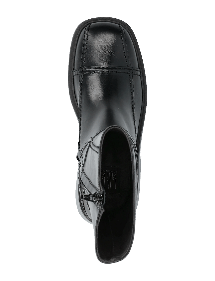 Billi Bi - Boots - støvletter - black calf /bl.stitch - 3