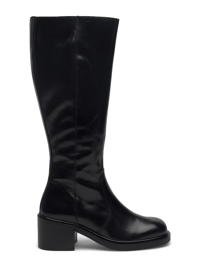 Billi Bi - Long Boots - langskaftede støvler - black calf - 1