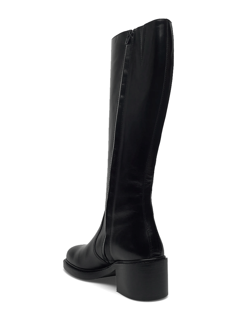 Billi Bi - Long Boots - langskaftede støvler - black calf - 2