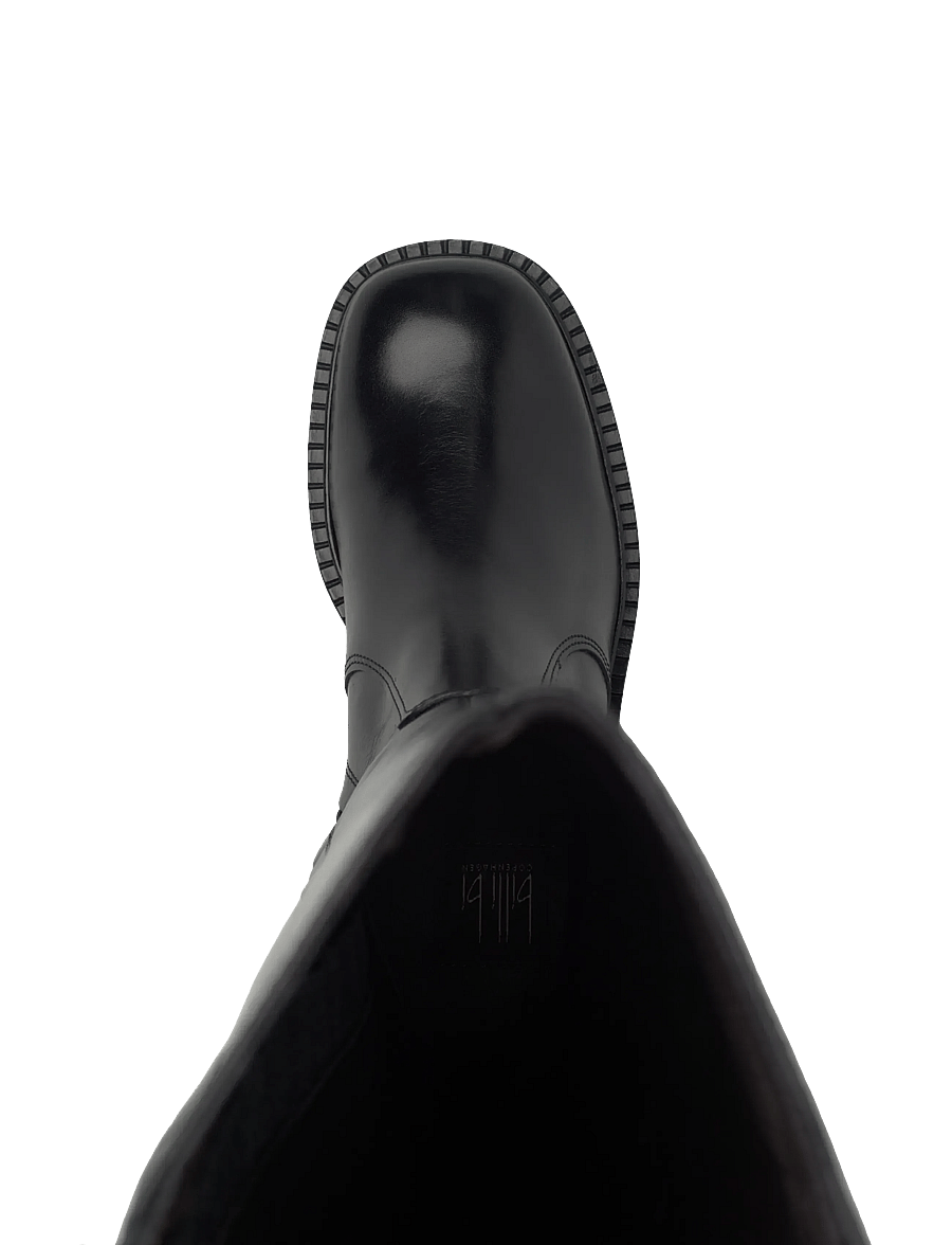 Billi Bi - Long Boots - zābaki līdz ceļiem - black calf - 3