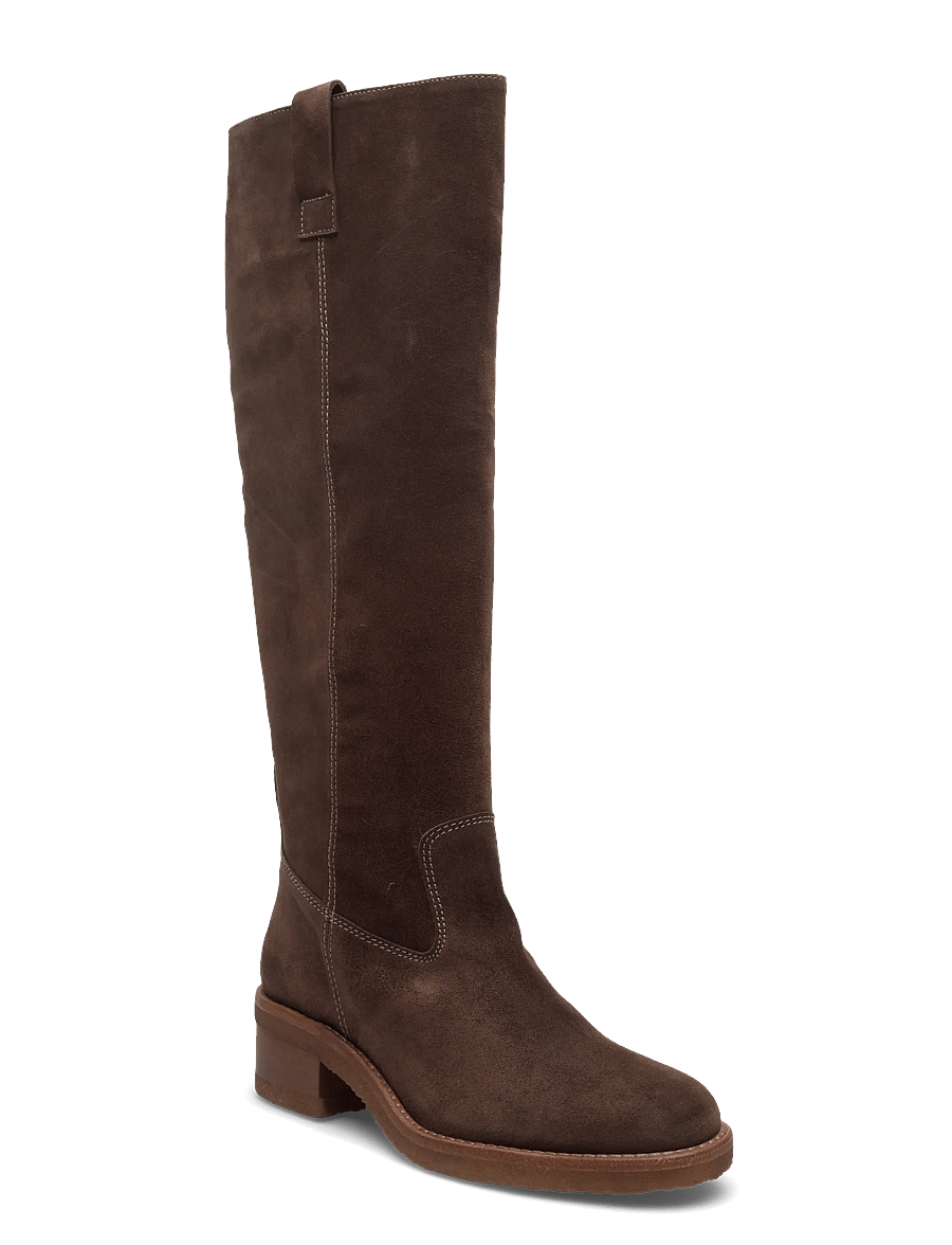 Billi Bi - Long Boots - kniehohe stiefel - t.moro mustang suede - 0