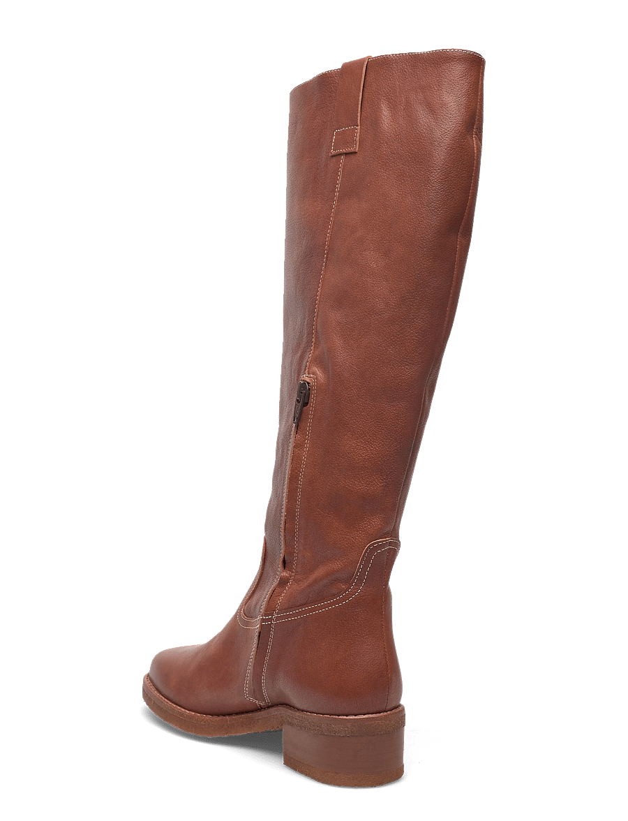 Billi Bi - Long Boots - kniehohe stiefel - whisky grove calf - 2