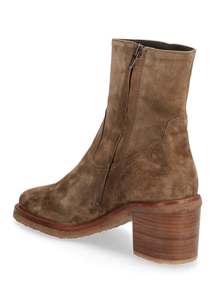 Billi Bi - Booties - stövletter - t.moro babysilk suede - 2