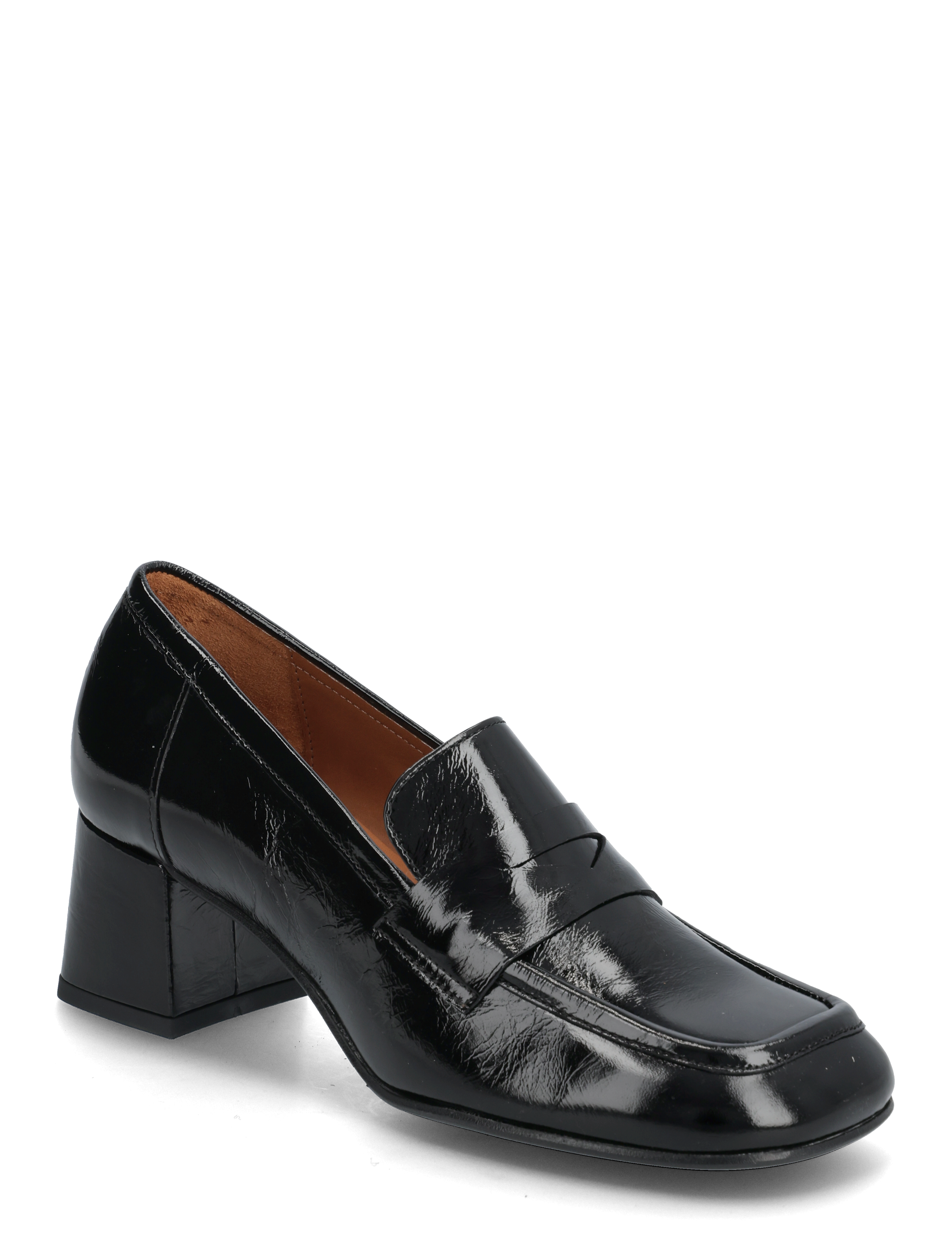Billi Bi - Pumps - loafer mit absatz - black naplack - 0