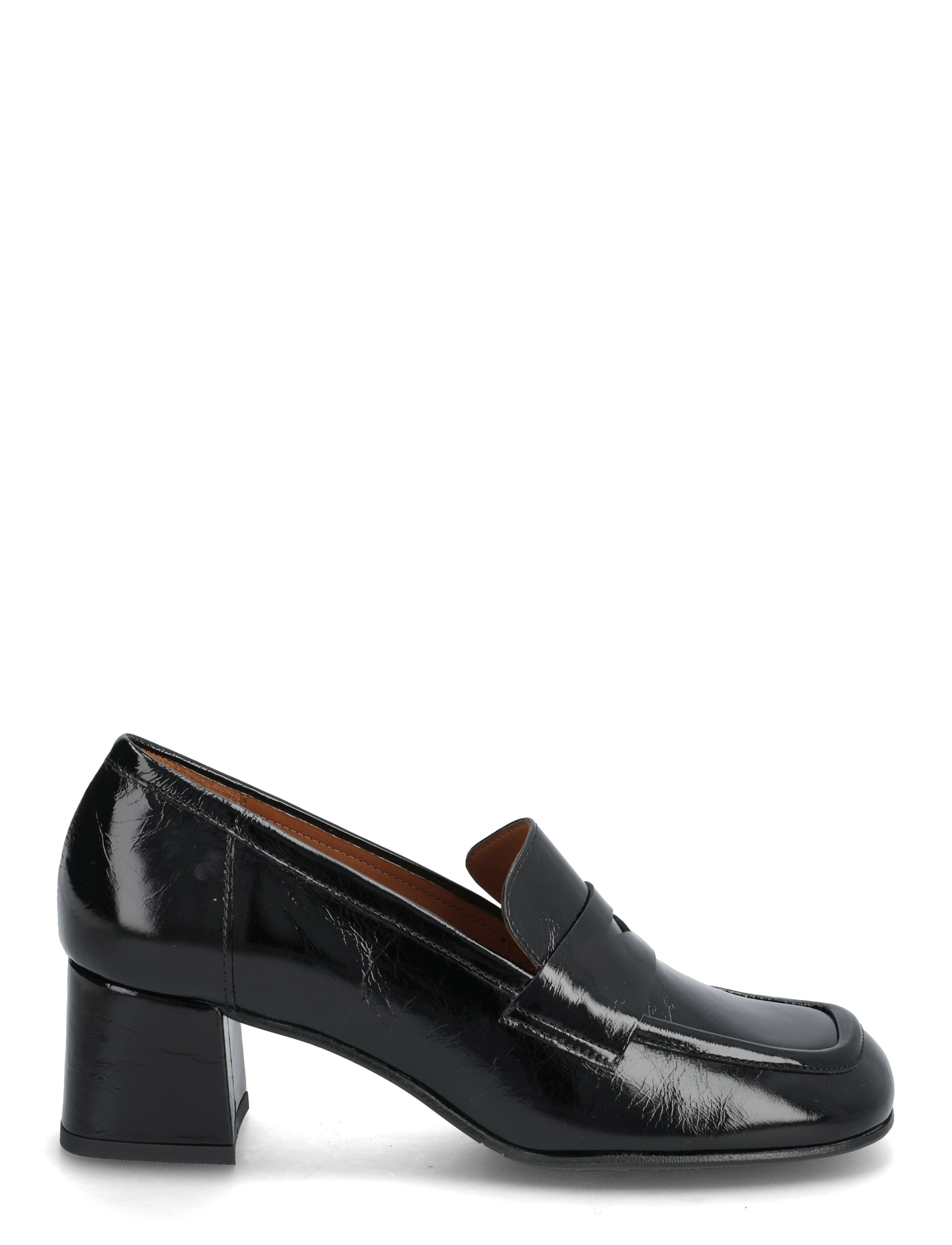 Billi Bi - Pumps - loafer mit absatz - black naplack - 1