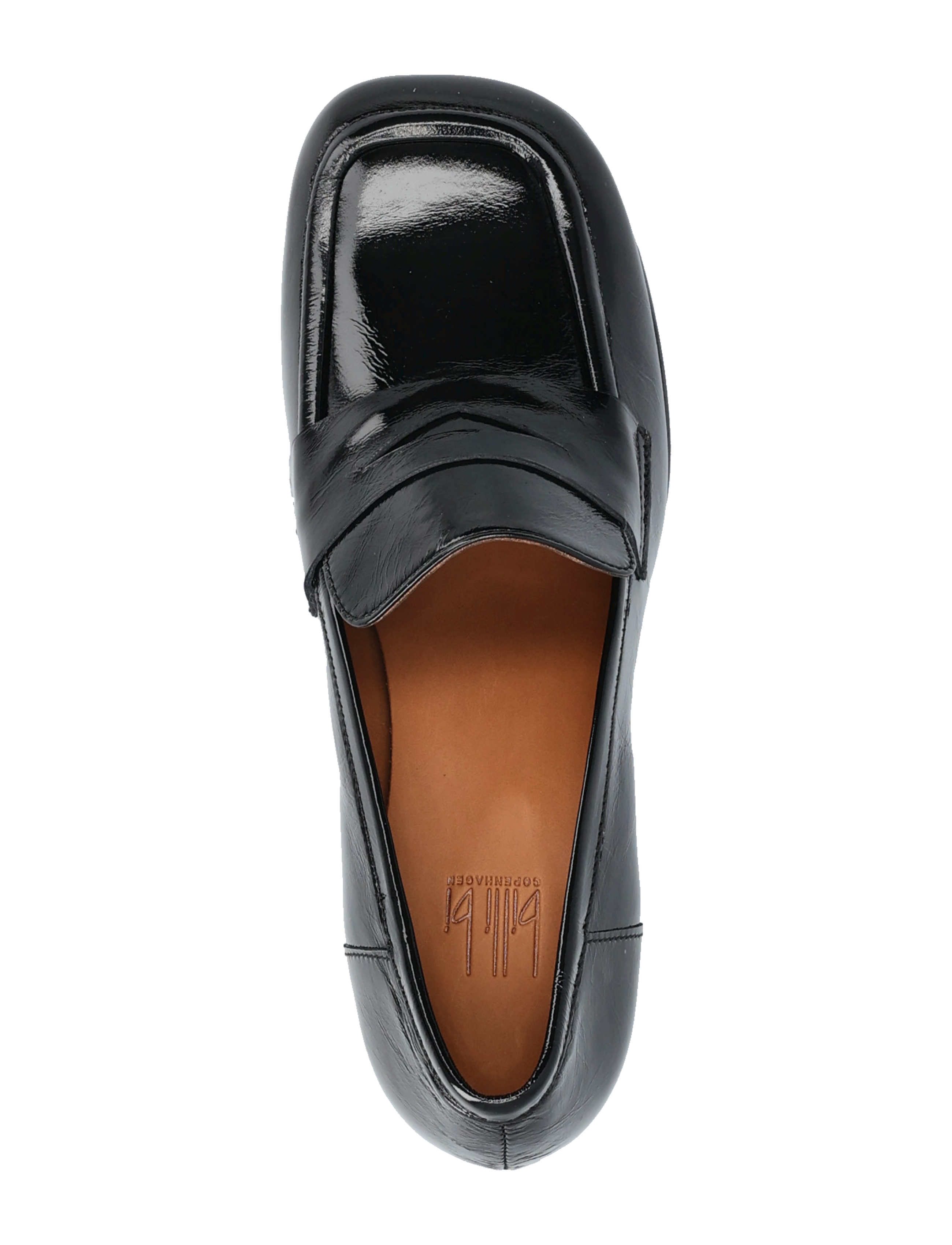 Billi Bi - Pumps - loafer mit absatz - black naplack - 3
