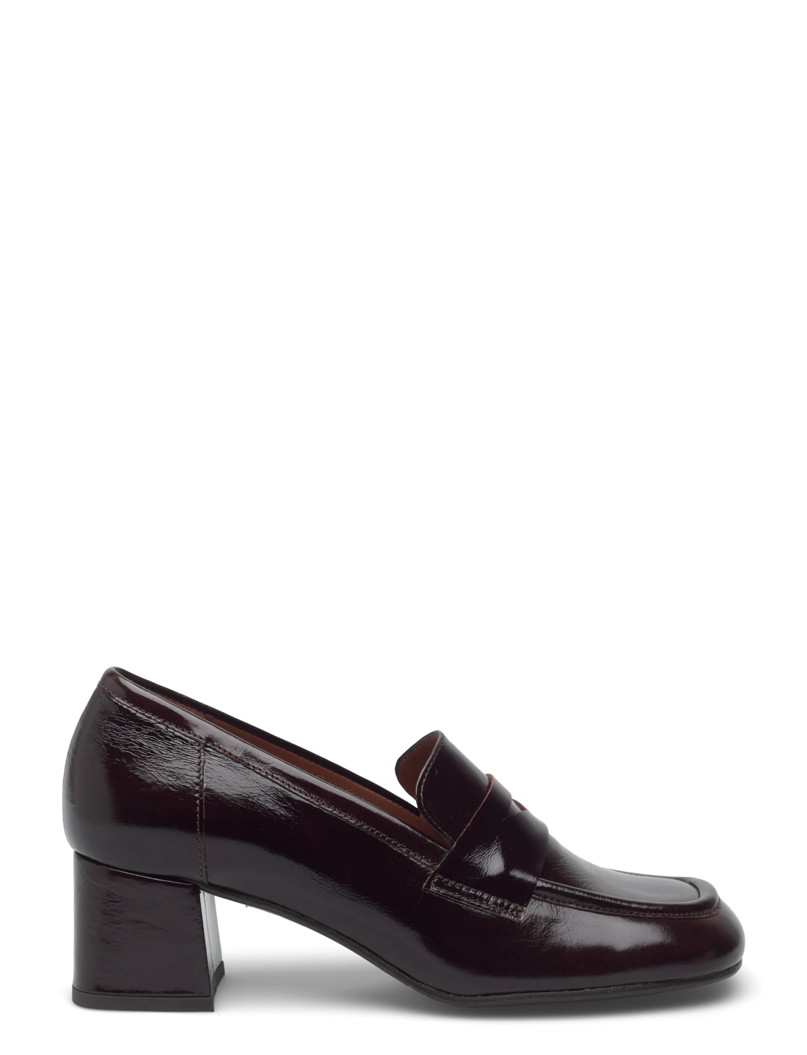 Billi Bi - Pumps - loafers med hæl - mogano naplack - 1