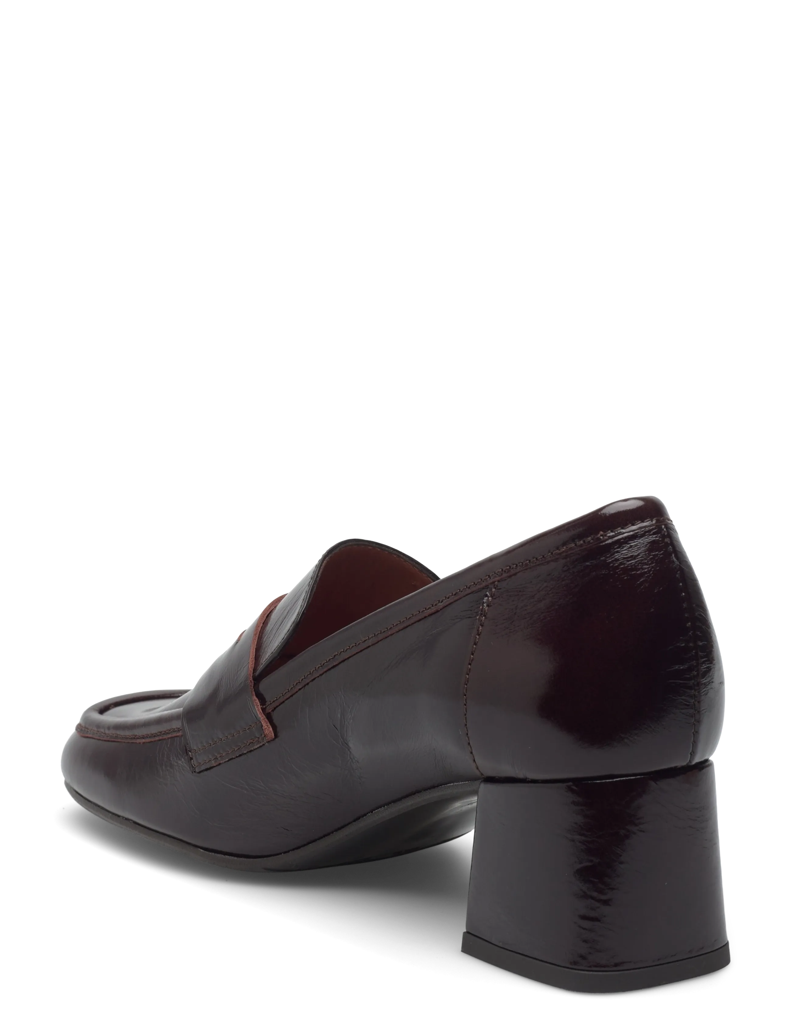 Billi Bi - Pumps - loafers med hæl - mogano naplack - 2