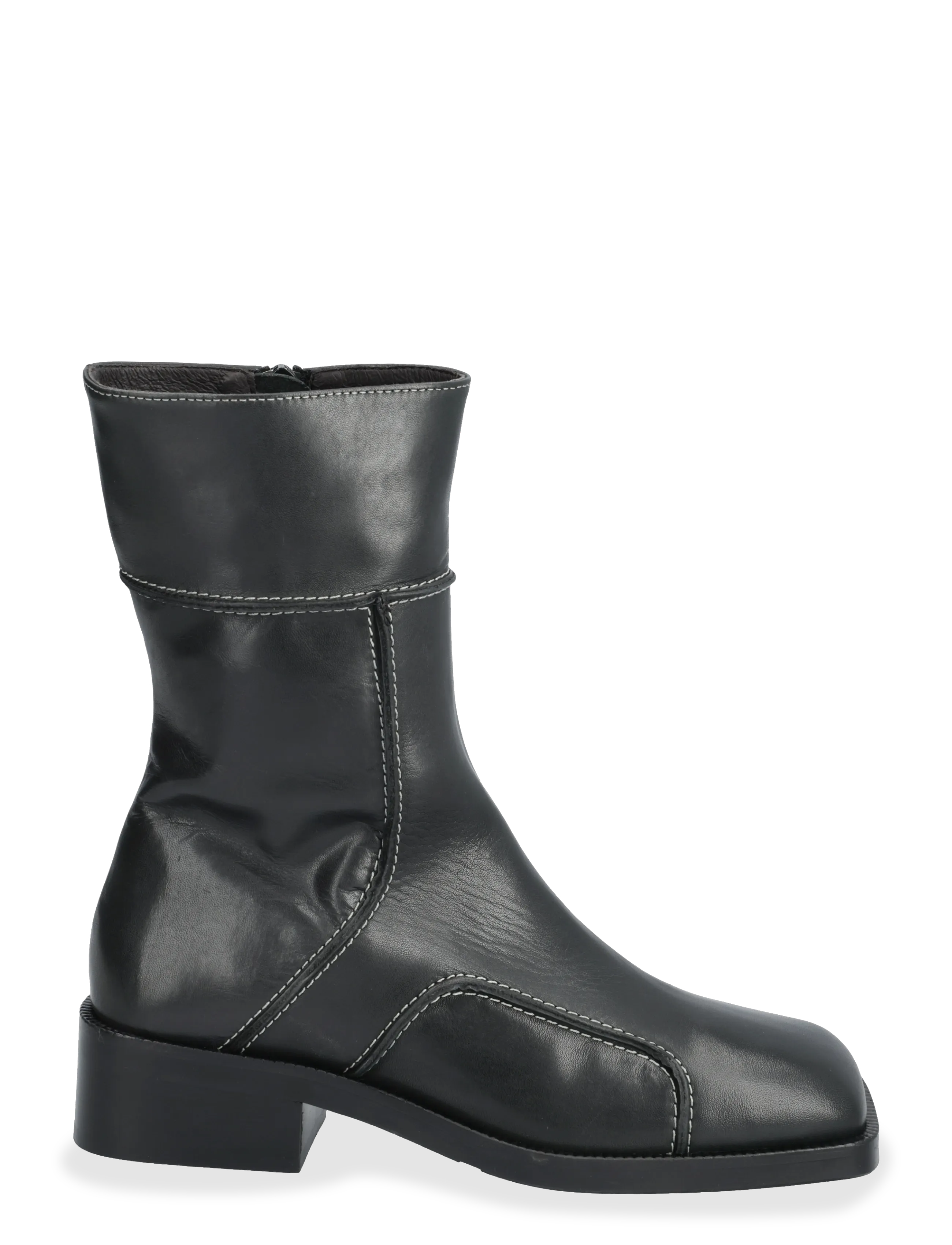 Billi Bi - Boots - madalad poolsaapad - black calf - 1