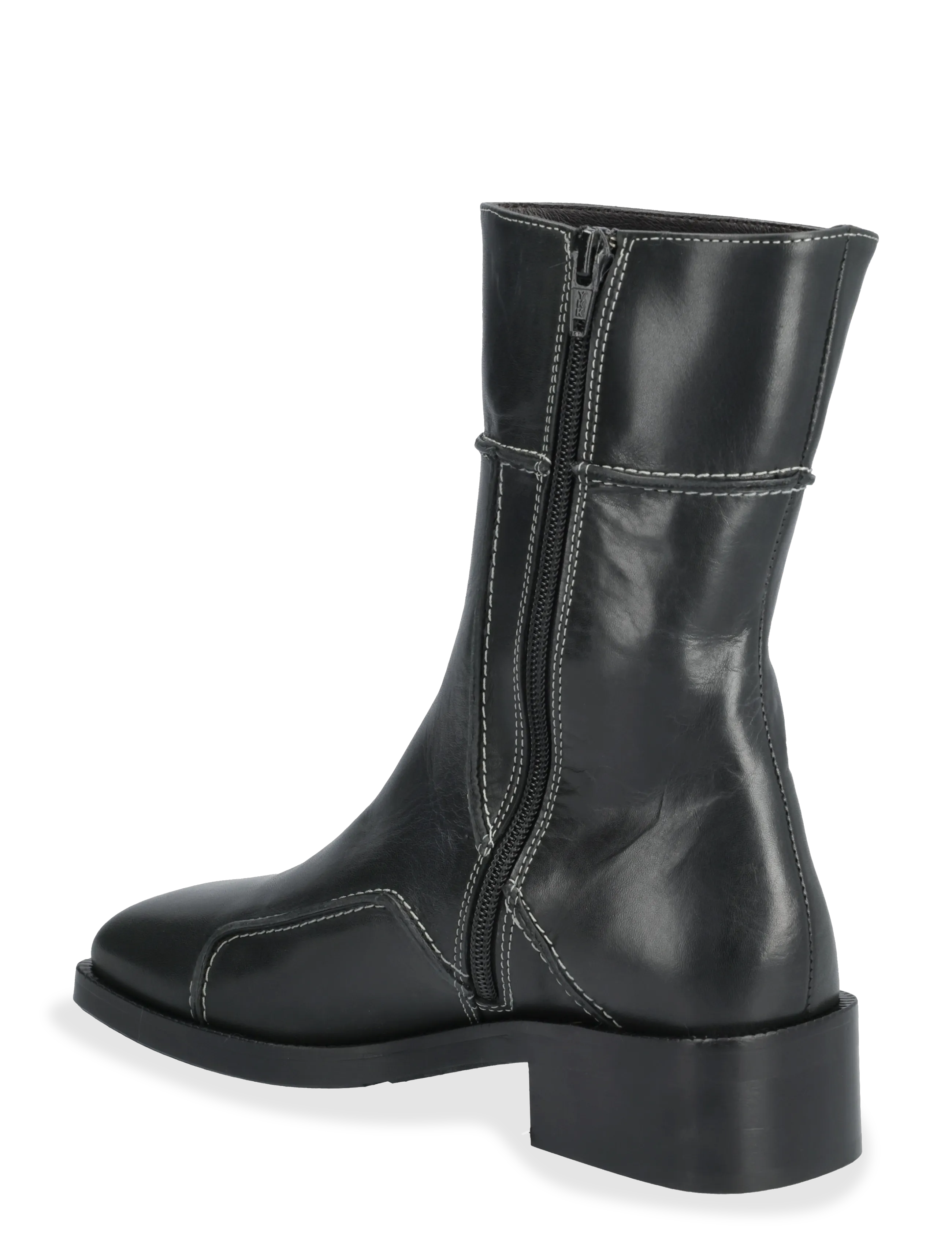 Billi Bi - Boots - madalad poolsaapad - black calf - 2