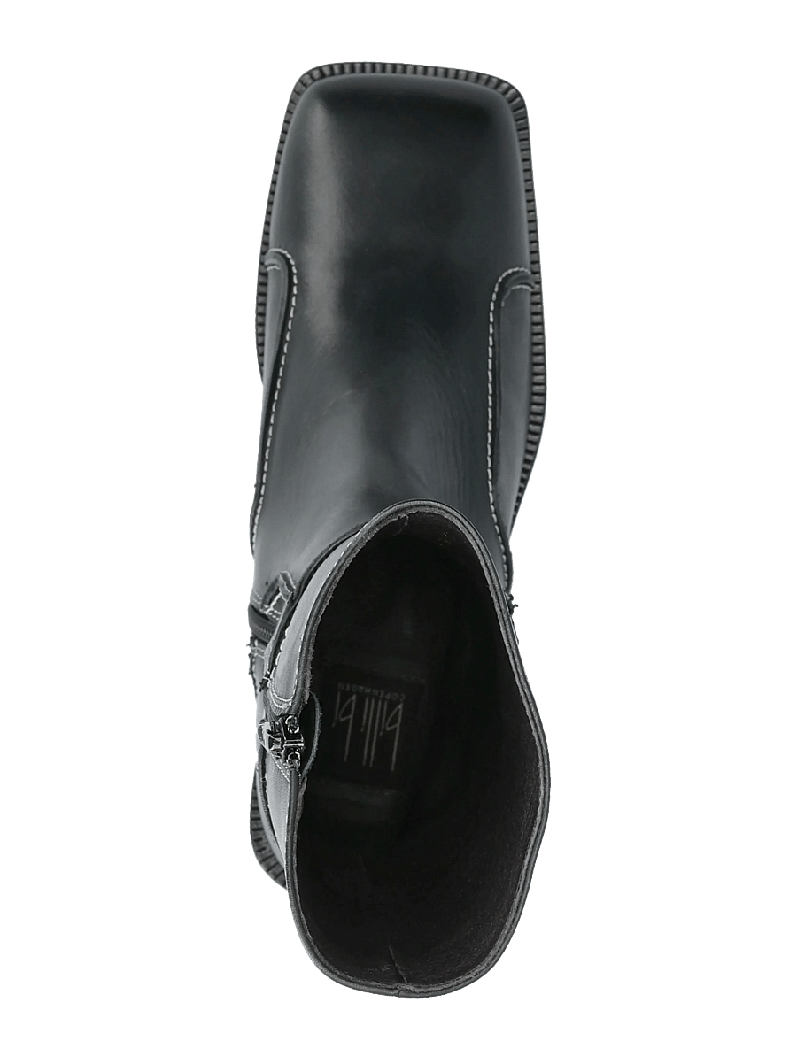 Billi Bi - Boots - flache stiefeletten - black calf - 3