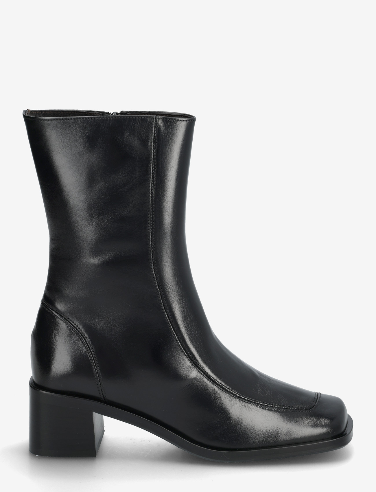 Billi Bi - Booties - høj hæl - black calf - 1
