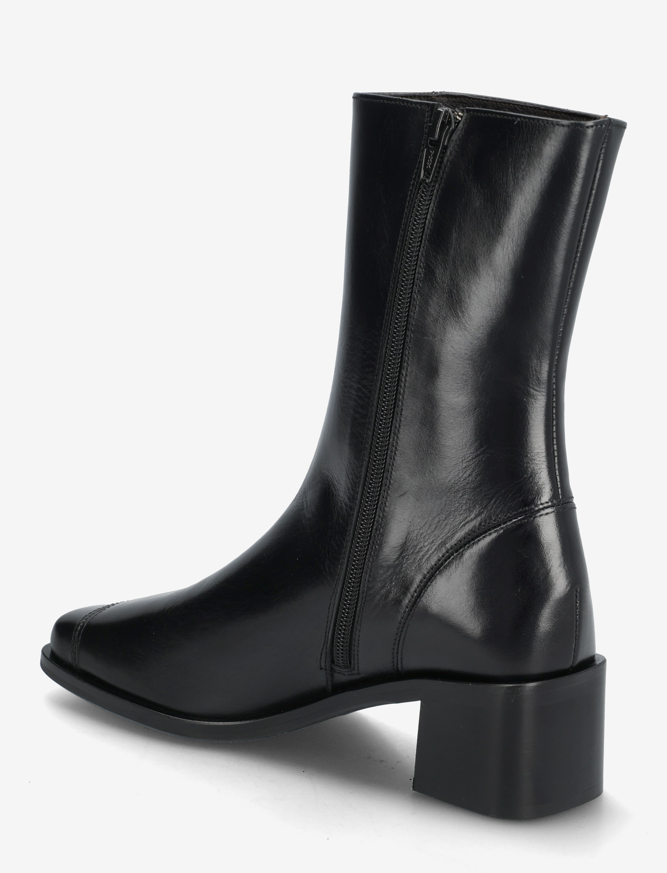 Billi Bi - Booties - høj hæl - black calf - 2