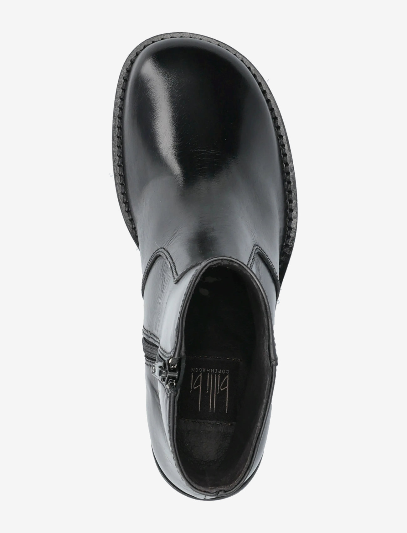 Billi Bi - Booties - kontsaga poolsaapad - black calf - 3