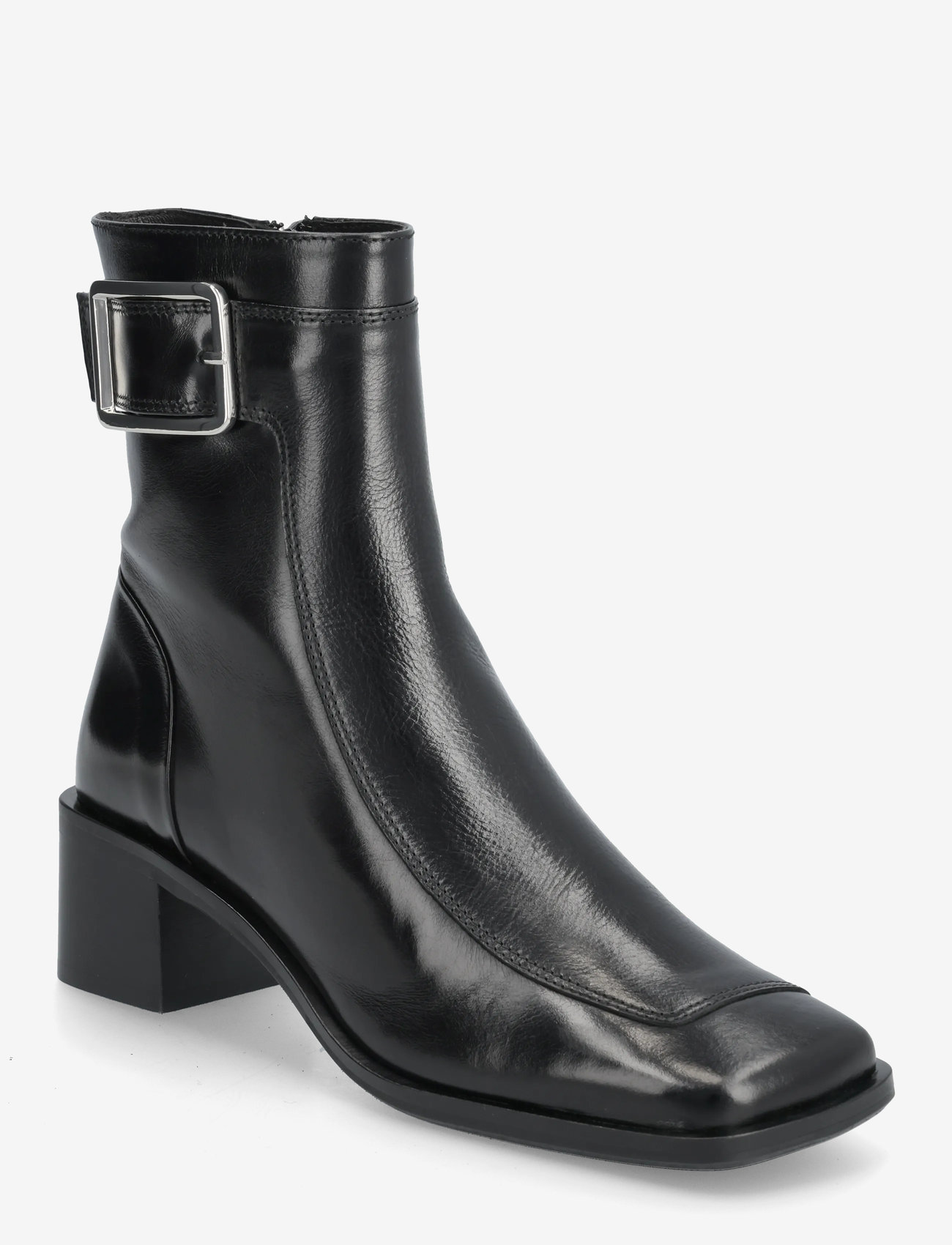 Billi Bi - Booties - heeled ankle boots - black calf - 0