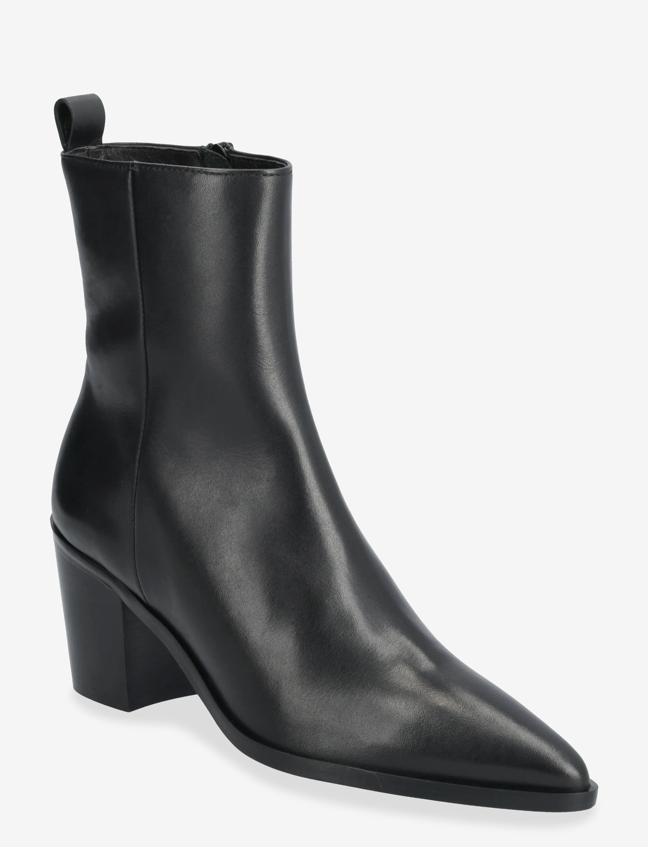 Billi Bi - Booties - høj hæl - black calf - 0
