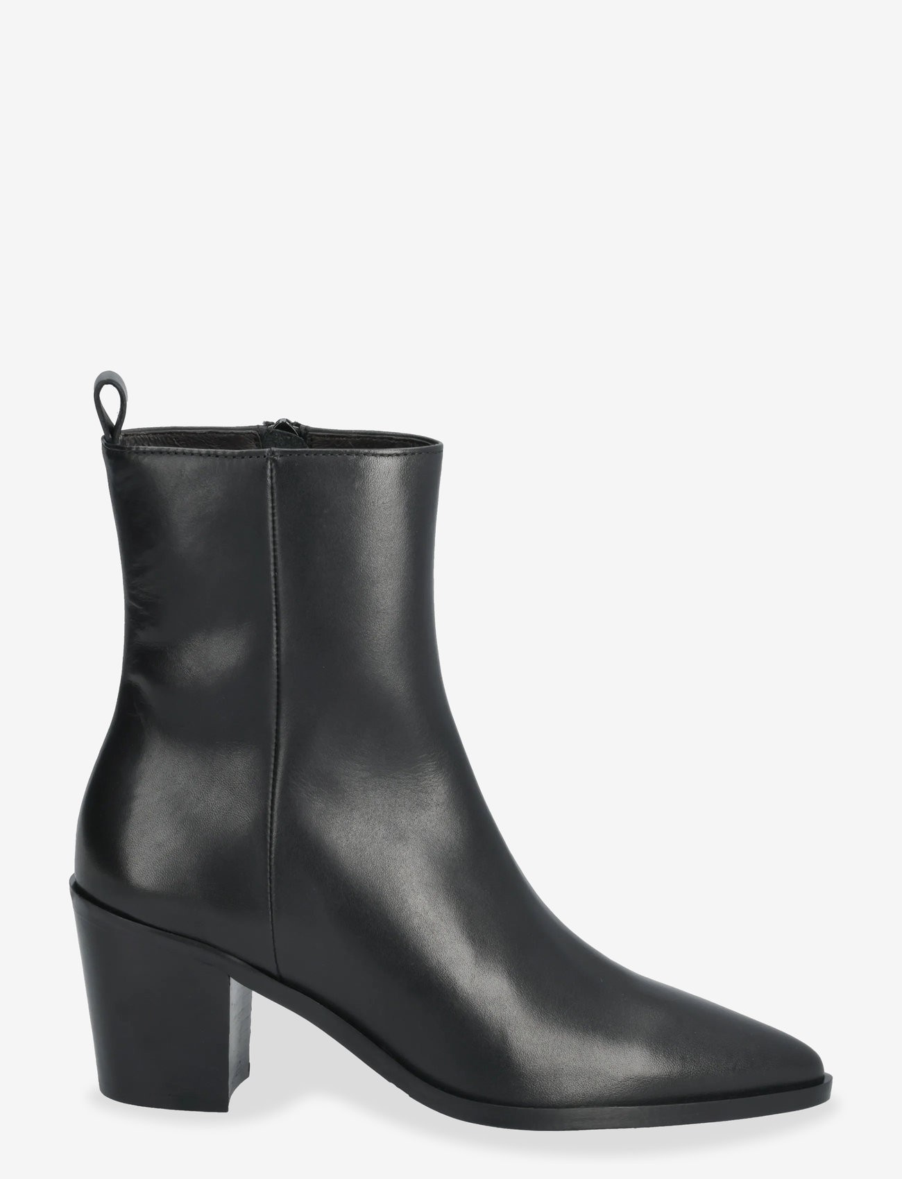 Billi Bi - Booties - høj hæl - black calf - 1