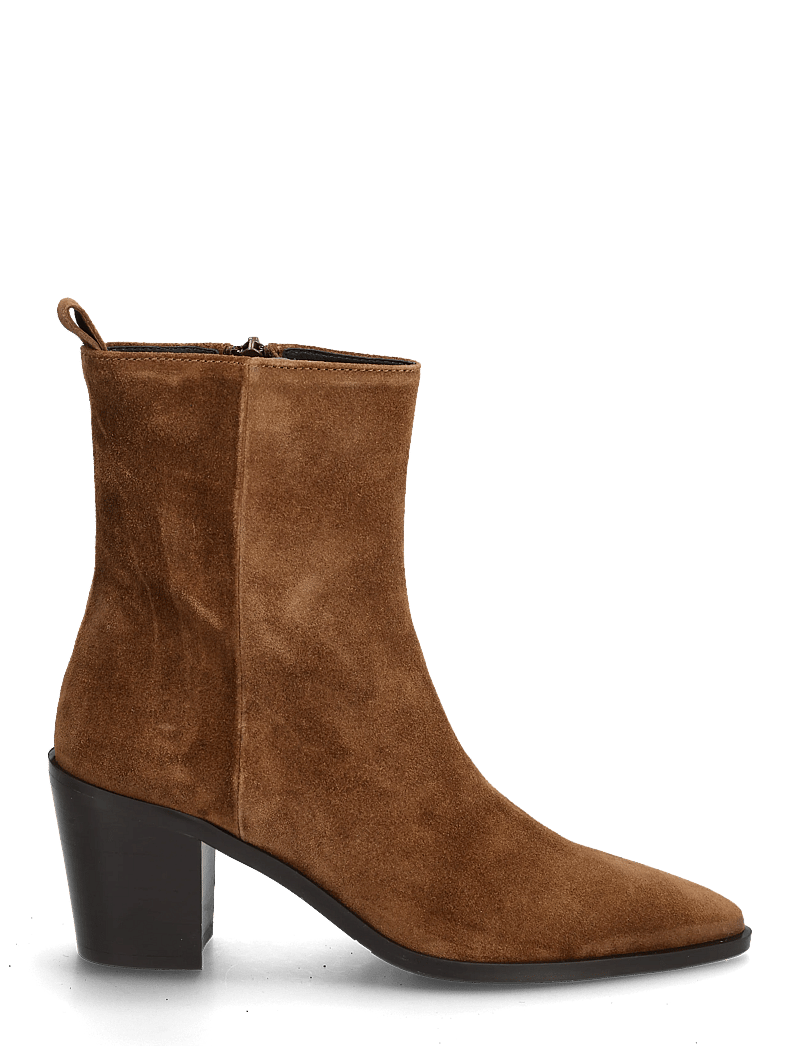Billi Bi - Booties - stiefeletten mit absatz - tabac babysilk suede - 1