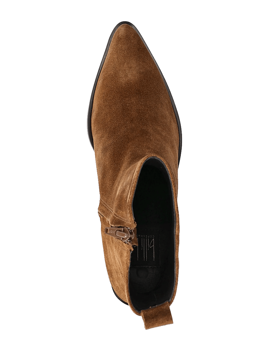 Billi Bi - Booties - stiefeletten mit absatz - tabac babysilk suede - 3