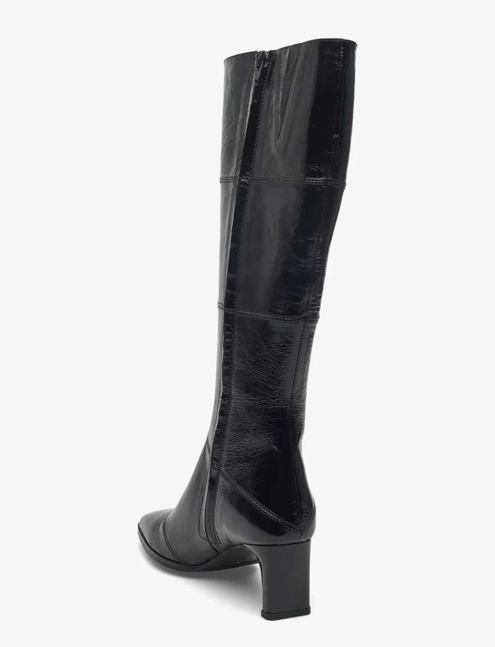 Billi Bi - Long Boots - langskaftede støvler - black naplack - 2
