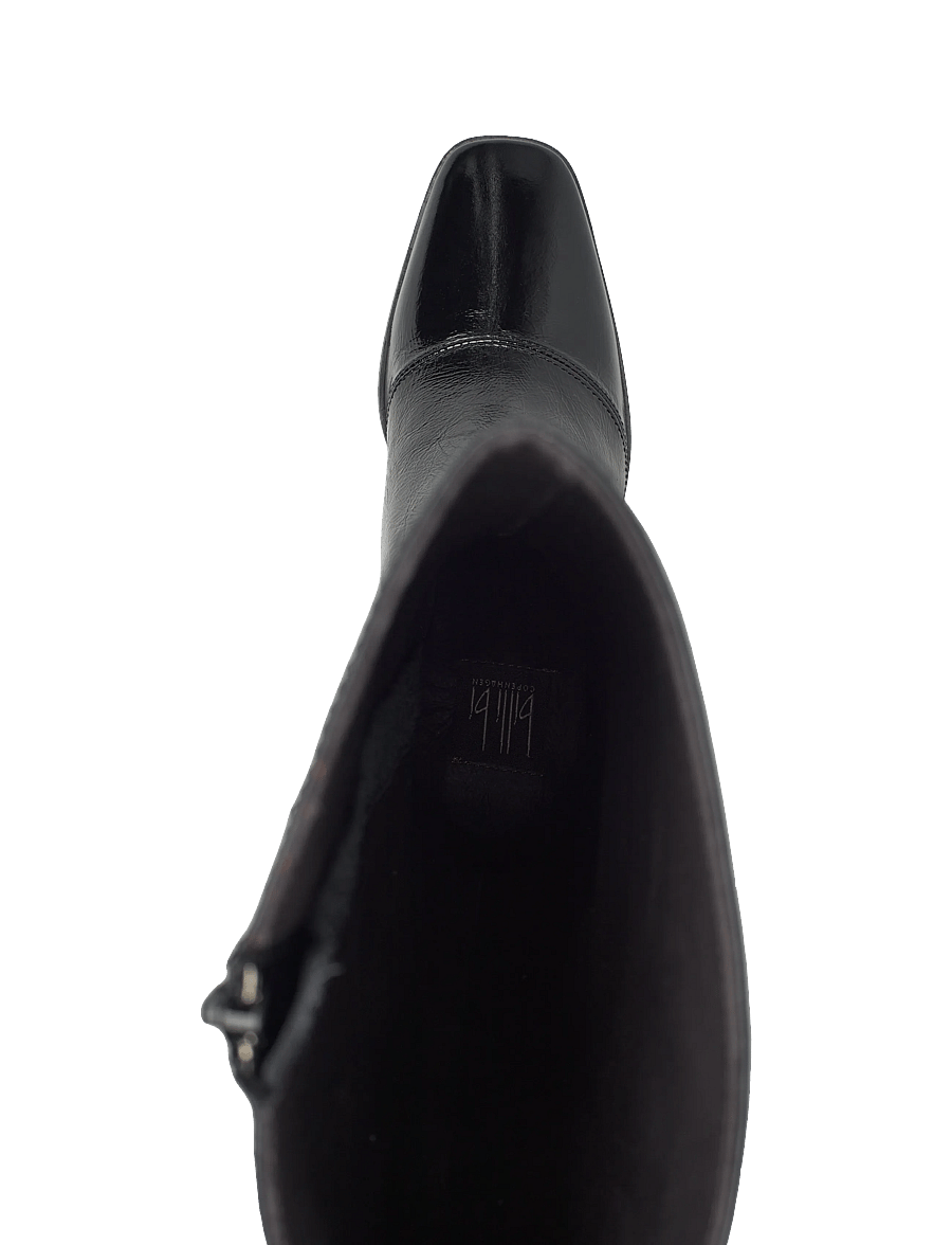 Billi Bi - Long Boots - kniehohe stiefel - black naplack - 3