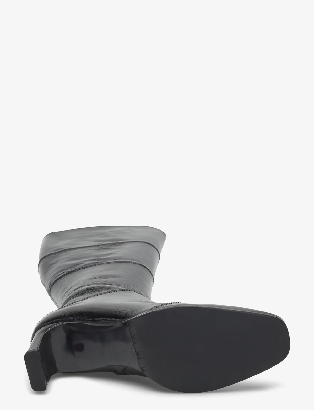 Billi Bi - Long Boots - langskaftede støvler - black naplack - 4