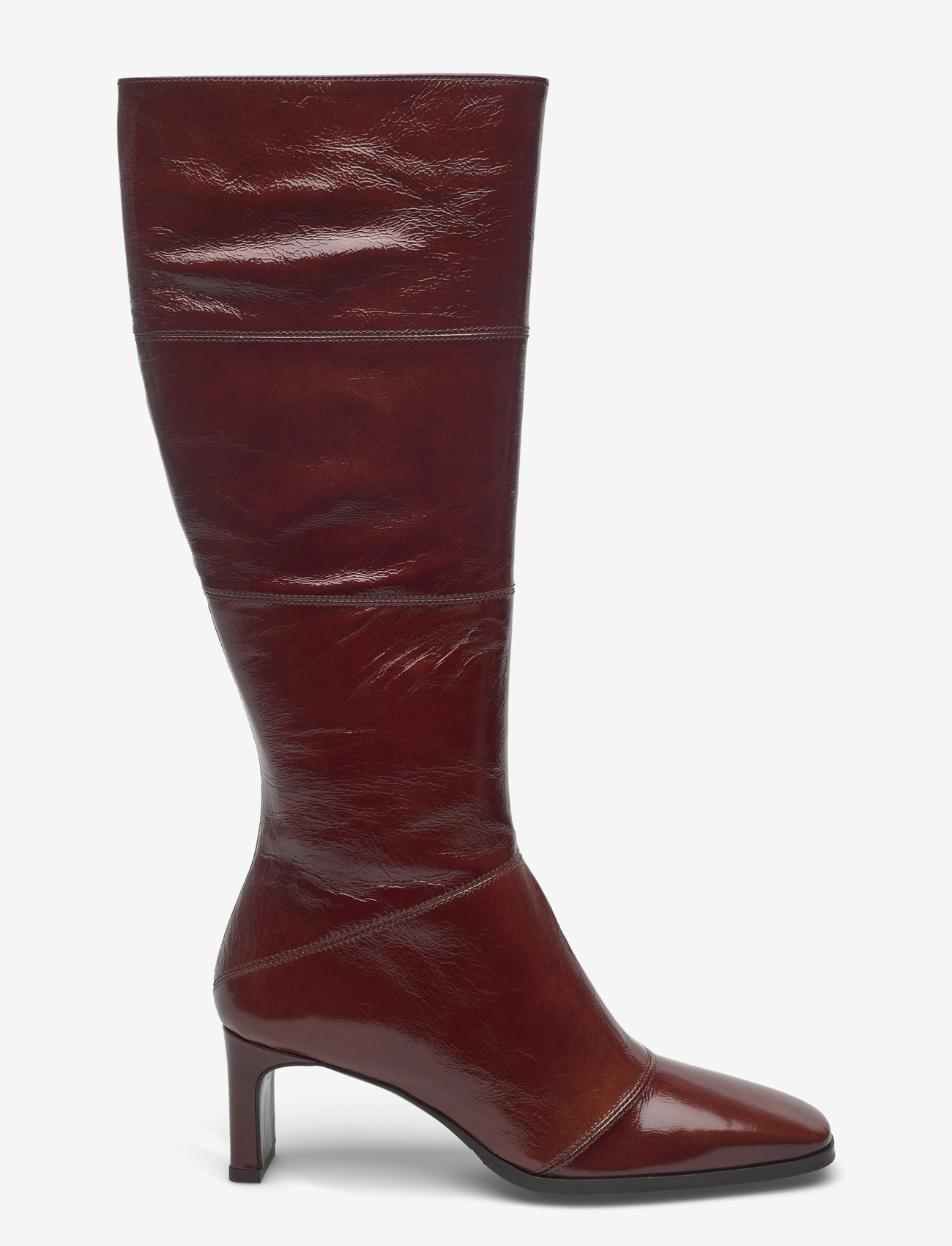 Billi Bi - Long Boots - knähöga stövlar - castagno naplack - 1