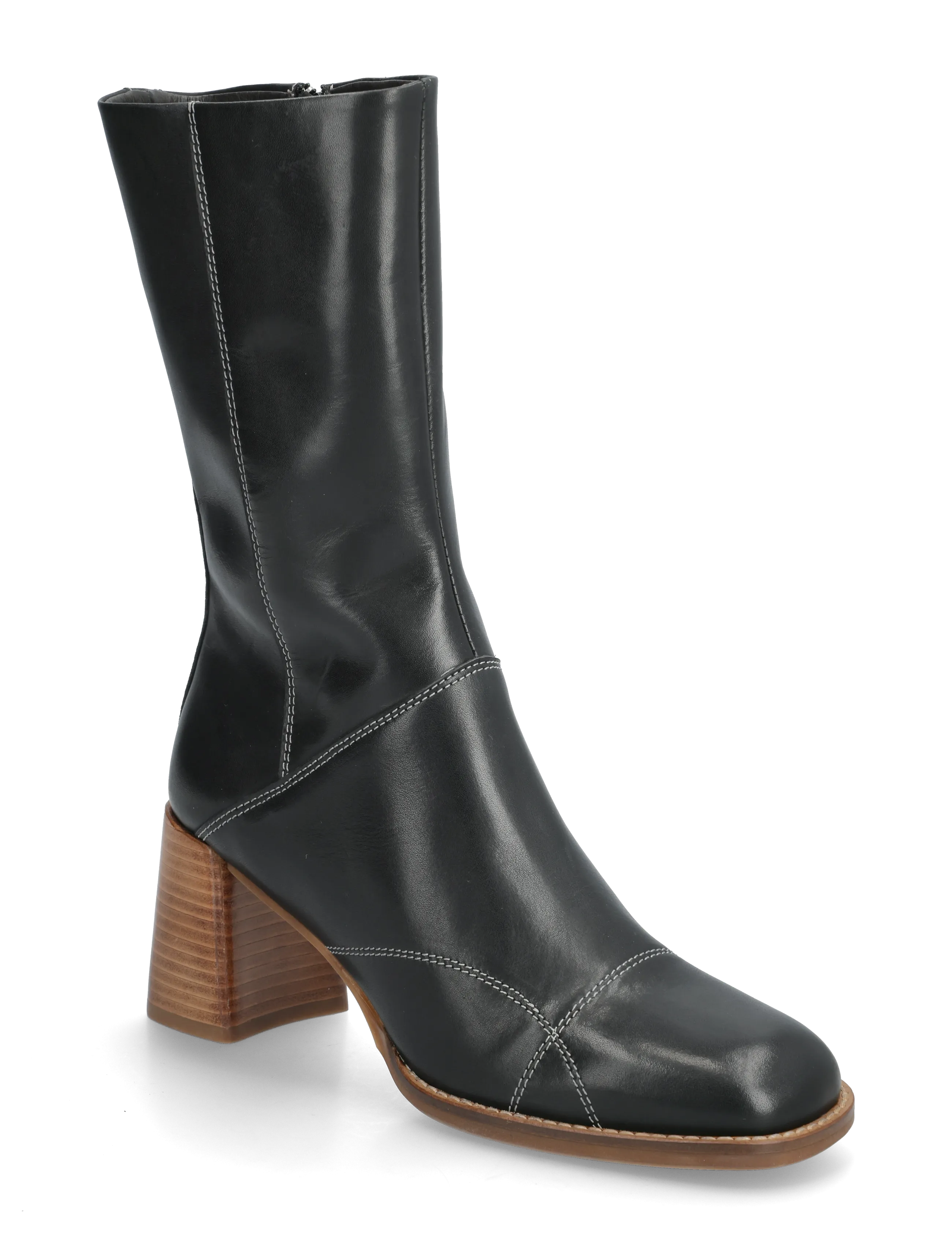 Billi Bi Boots - Hohe Stiefel - BLACK CALF / black