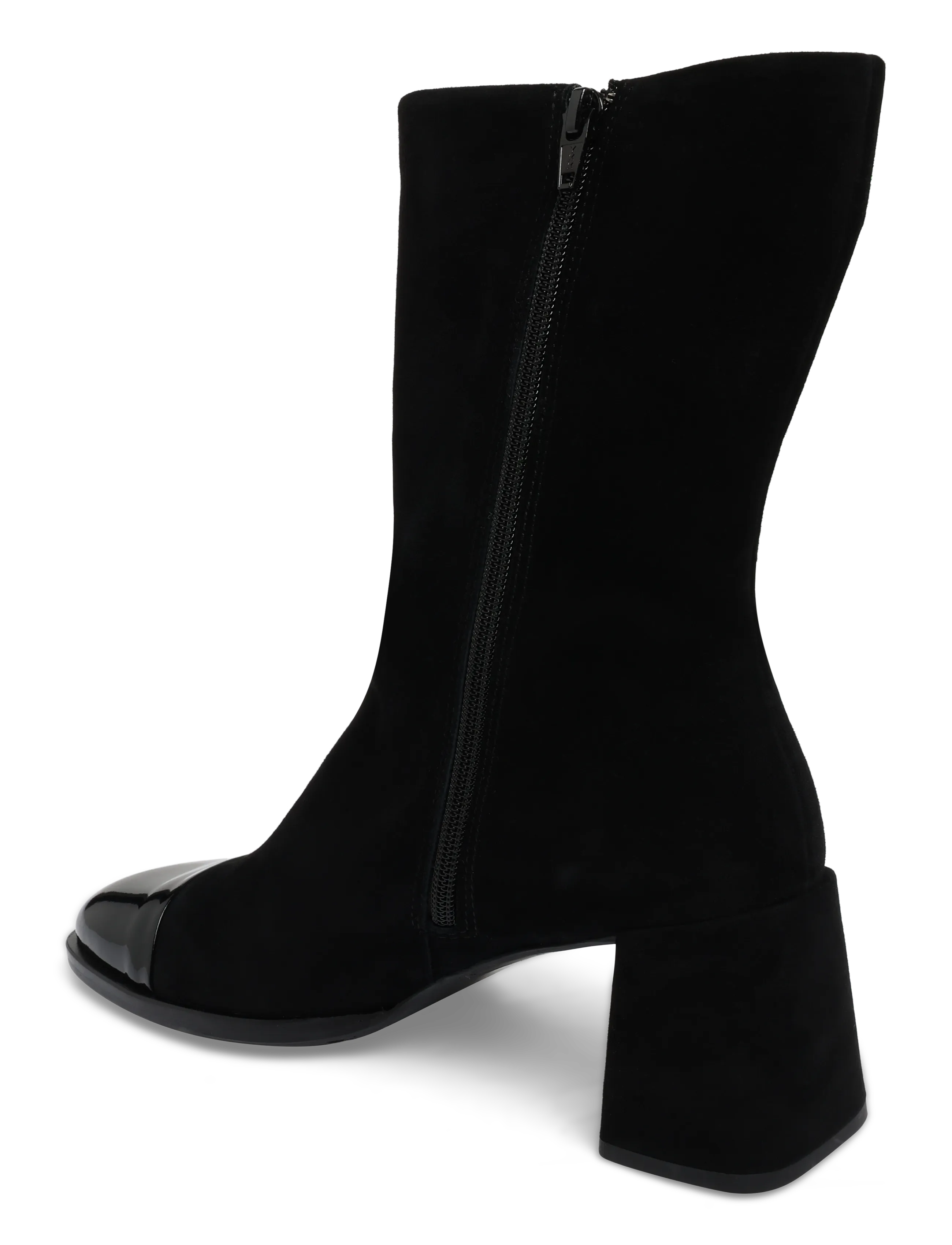 Billi Bi - Boots - støvletter - black patent/black suede - 1