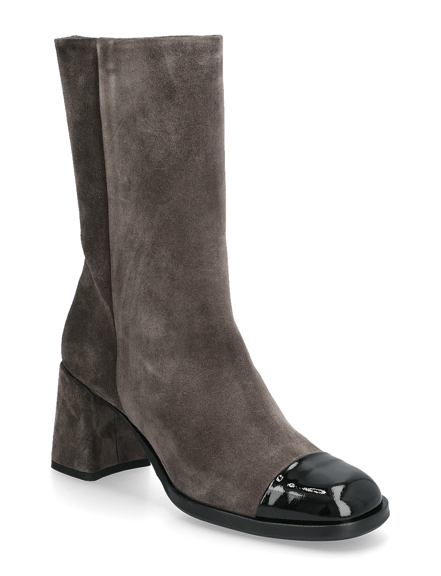 Billi Bi - Boots - heeled ankle boots - black patent/iman suede - 0