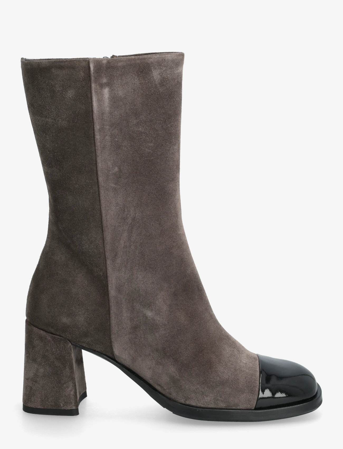 Billi Bi - Boots - høj hæl - black patent/iman suede - 1