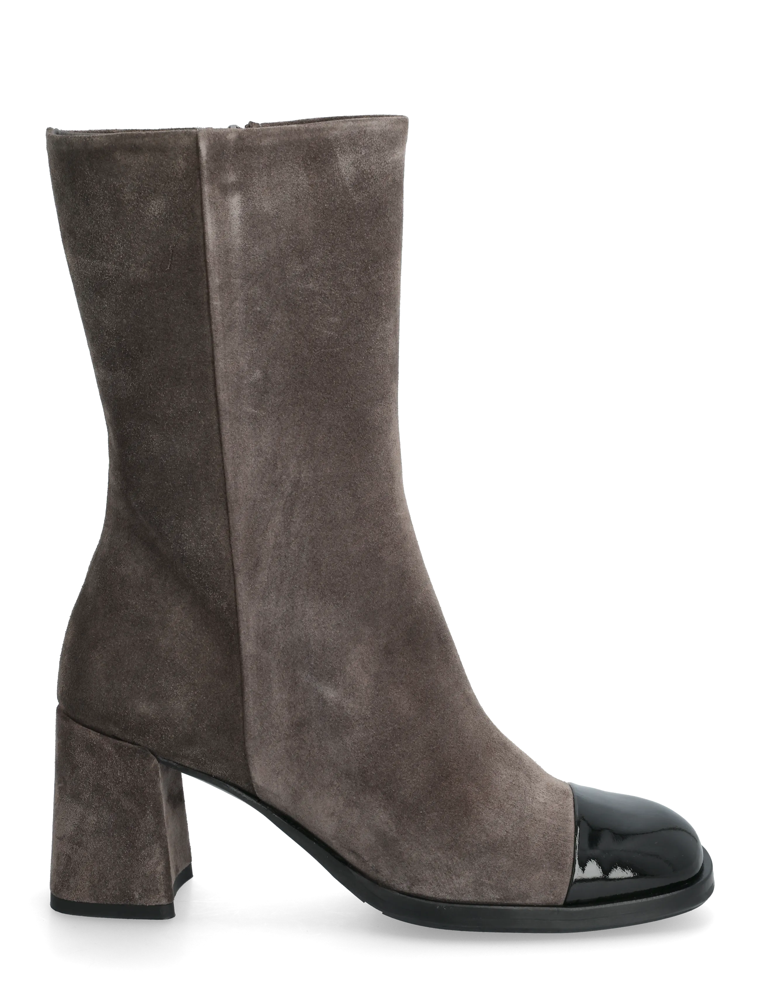 Billi Bi - Boots - høj hæl - black patent/iman suede - 1