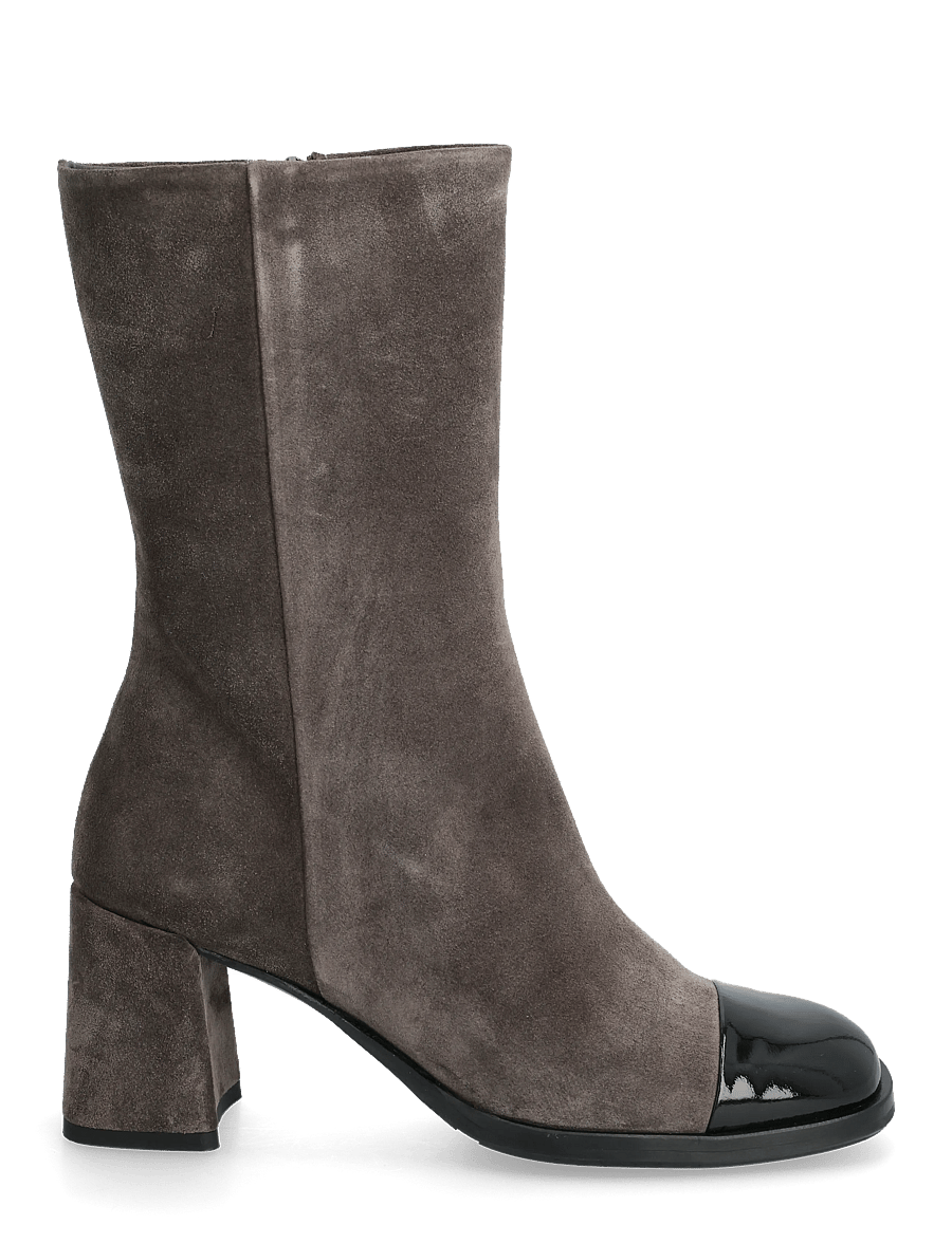 Billi Bi - Boots - heeled ankle boots - black patent/iman suede - 1