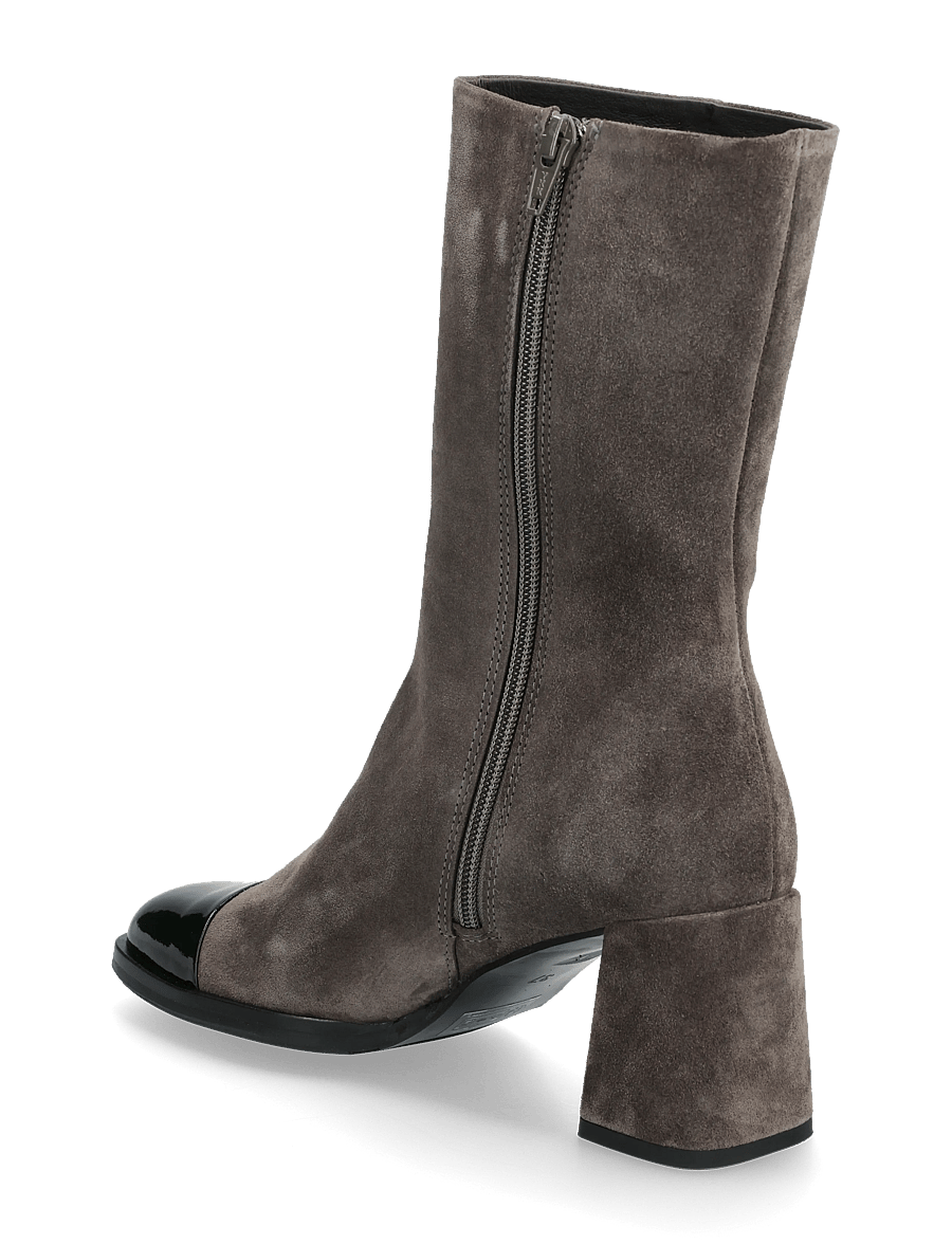 Billi Bi - Boots - heeled ankle boots - black patent/iman suede - 2