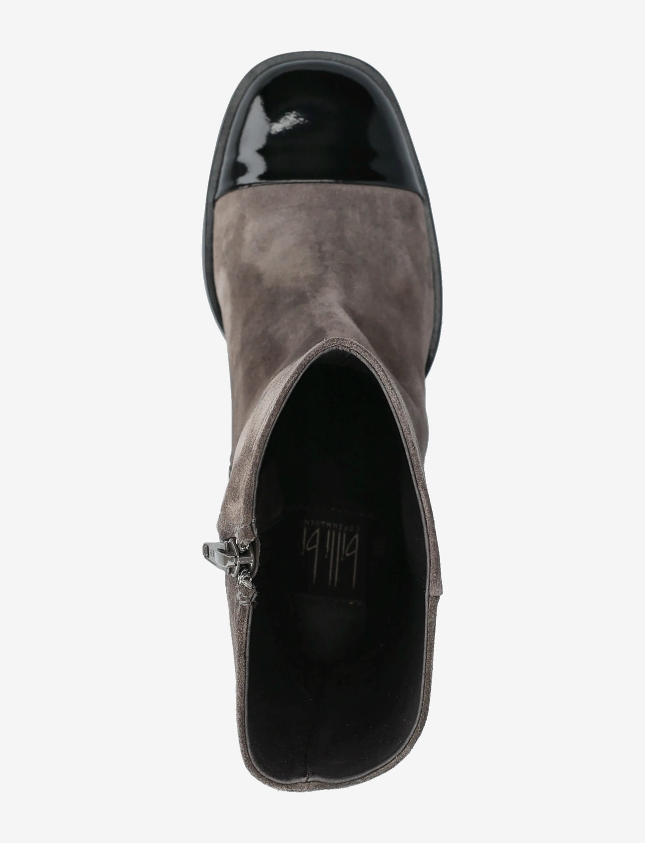 Billi Bi - Boots - høj hæl - black patent/iman suede - 3