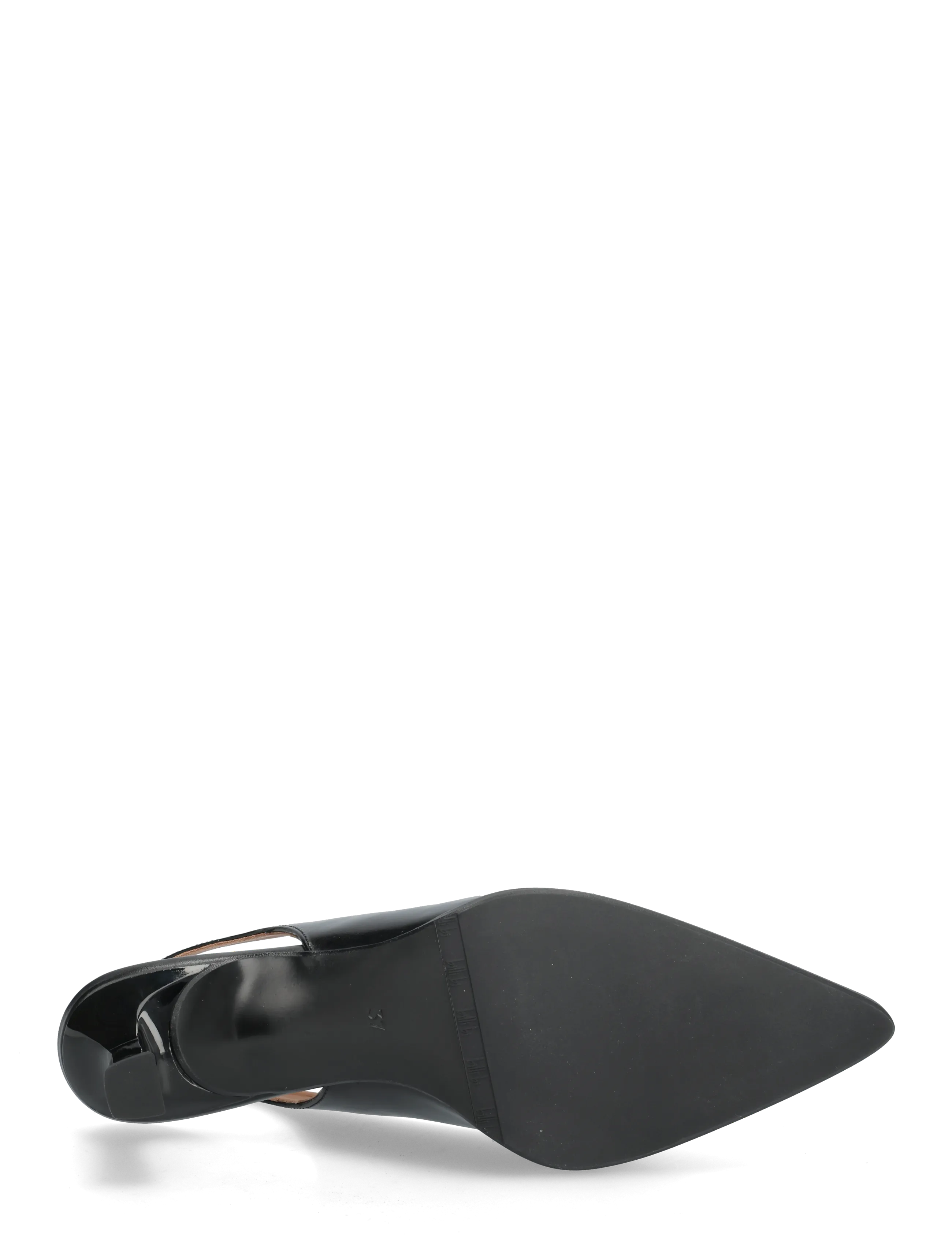 Billi Bi - Pumps - slingbacks med hæle - black giamaica calf - 4