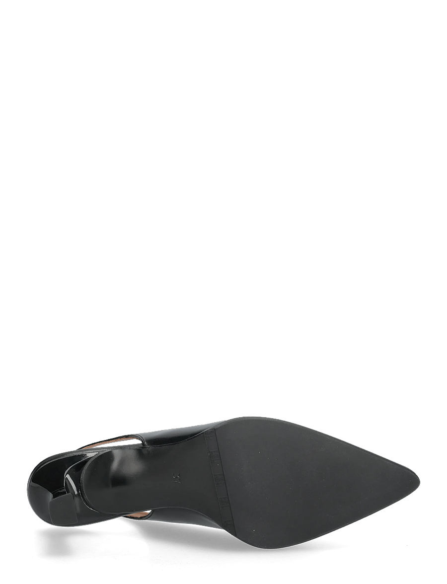 Billi Bi - Pumps - slingbacks med hæle - black giamaica calf - 4