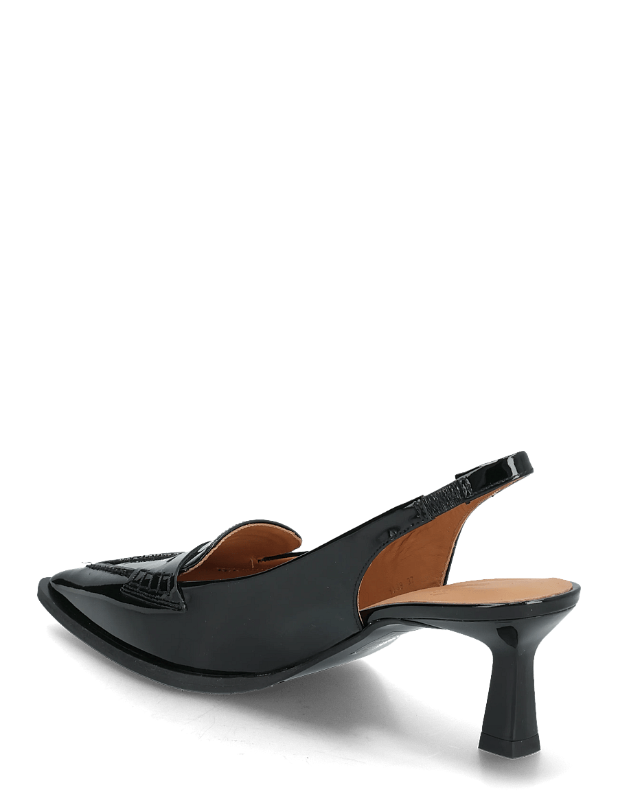 Billi Bi - Pumps - kontsaga slingback-kingad - black patent - 2