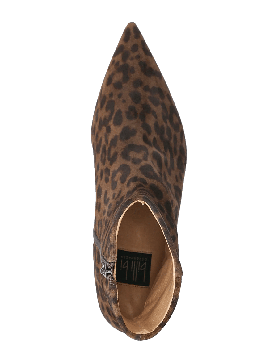 Billi Bi - Booties - kontsaga poolsaapad - leo.titus arabica suede - 3