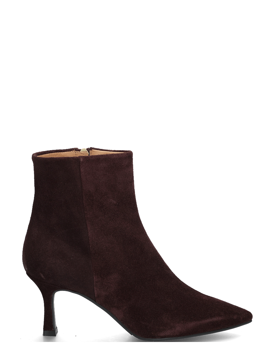 Billi Bi - Booties - stiefeletten mit absatz - mulberry babysilk suede - 2