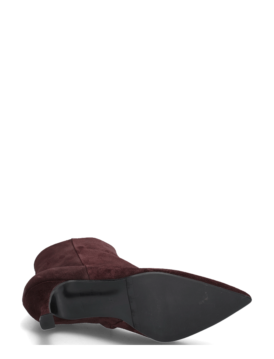 Billi Bi - Booties - stiefeletten mit absatz - mulberry babysilk suede - 4