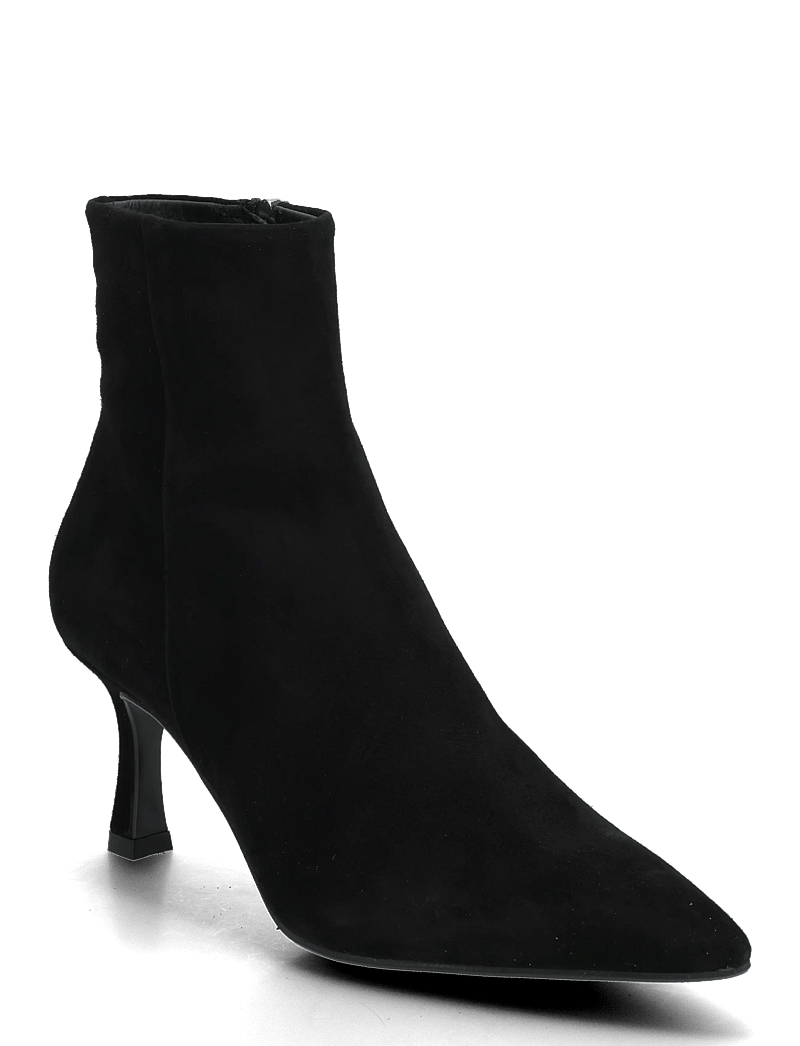 Billi Bi - Booties - stiefeletten mit absatz - black suede - 0