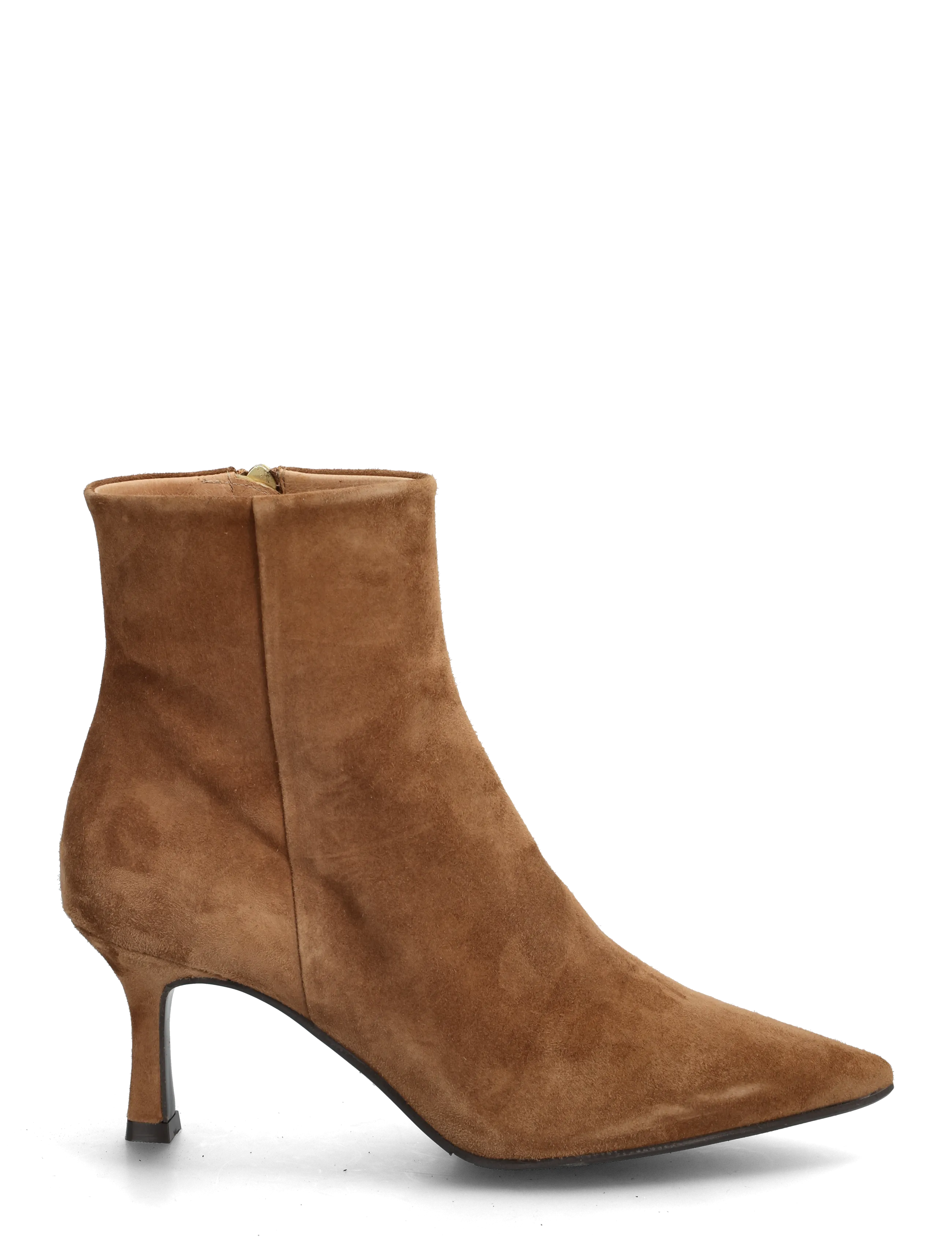 Billi Bi - Booties - stövletter - dark cognac  suede - 1