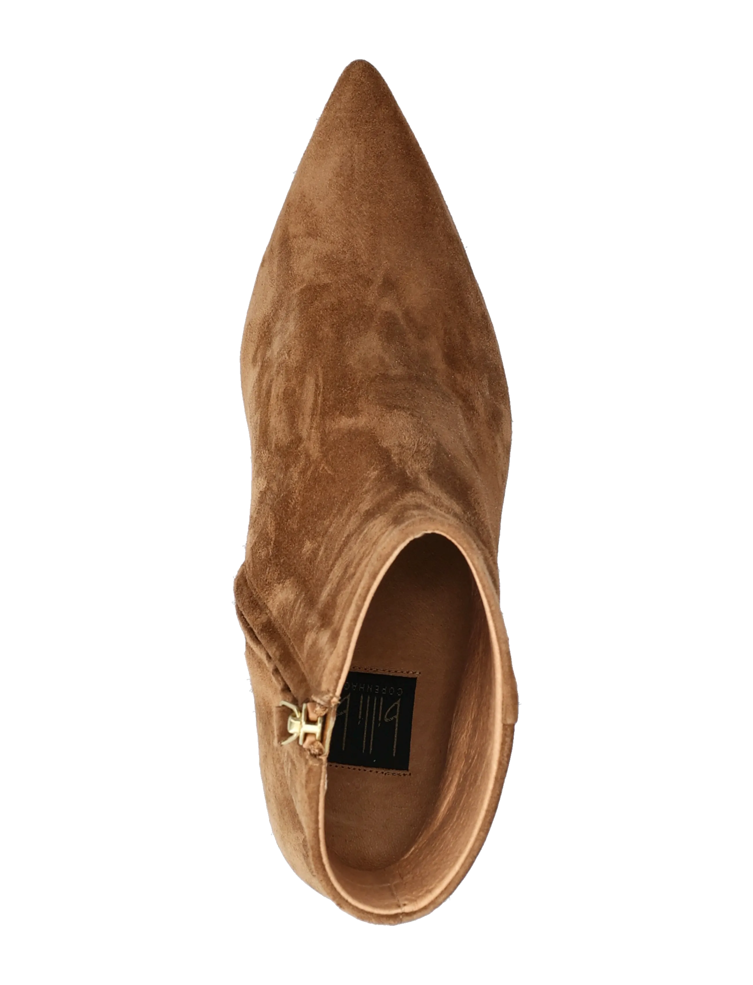 Billi Bi - Booties - stövletter - dark cognac  suede - 3