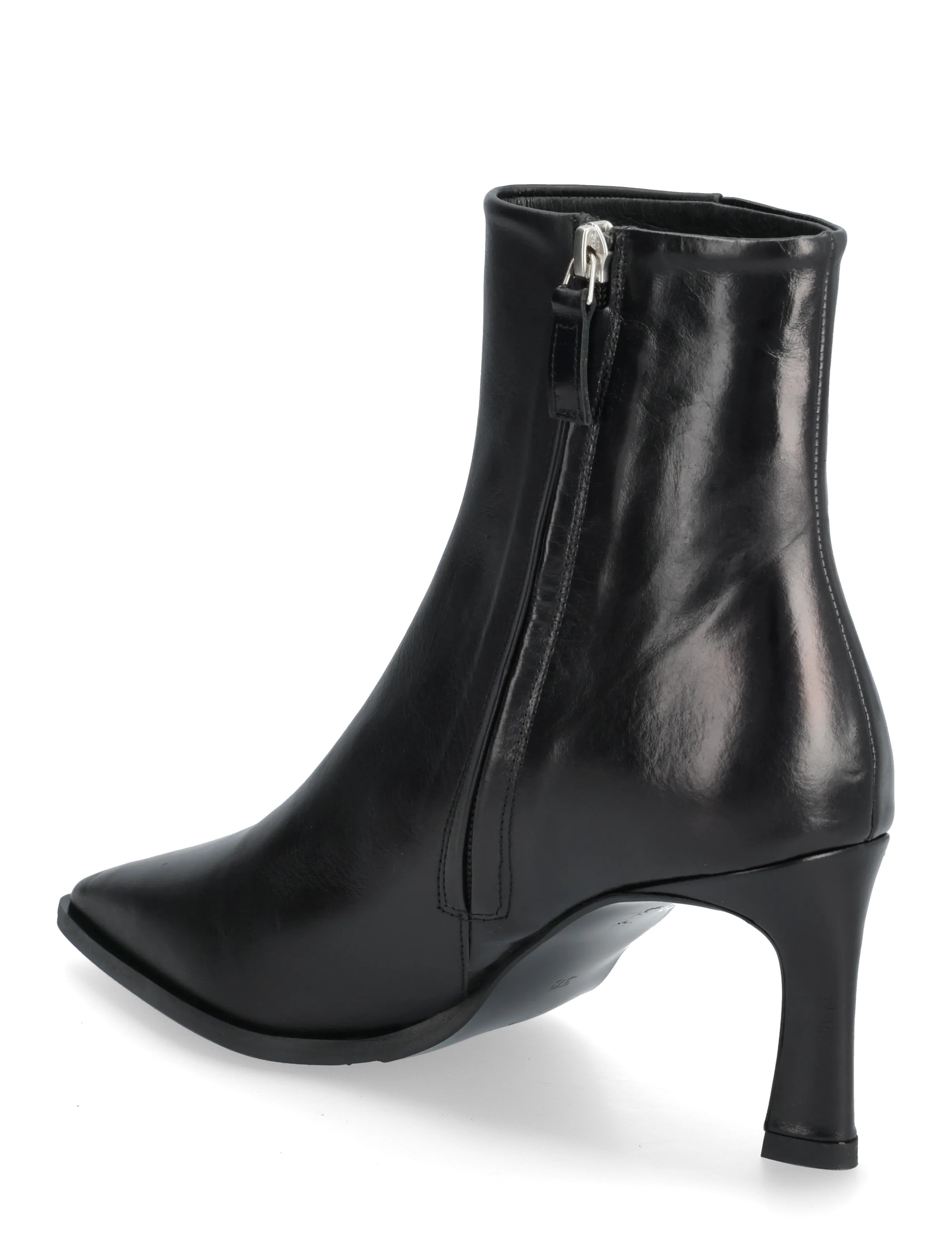 Billi Bi - Booties - høj hæl - black calf - 2