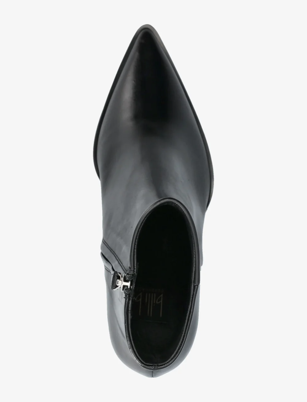 Billi Bi - Booties - kontsaga poolsaapad - black calf - 3