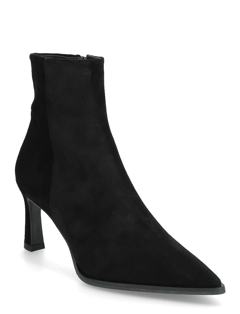 Billi Bi - Booties - stiefeletten mit absatz - black suede - 0