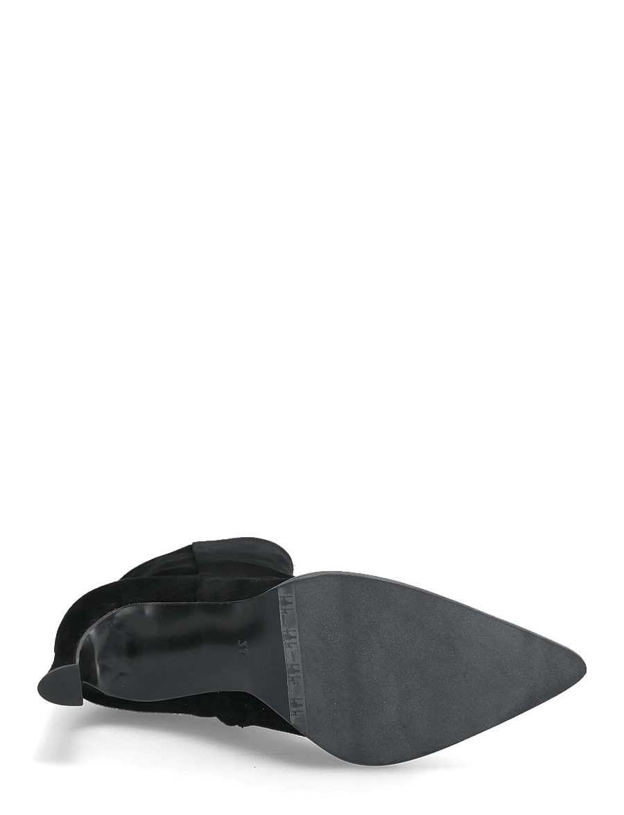 Billi Bi - Booties - stiefeletten mit absatz - black suede - 4