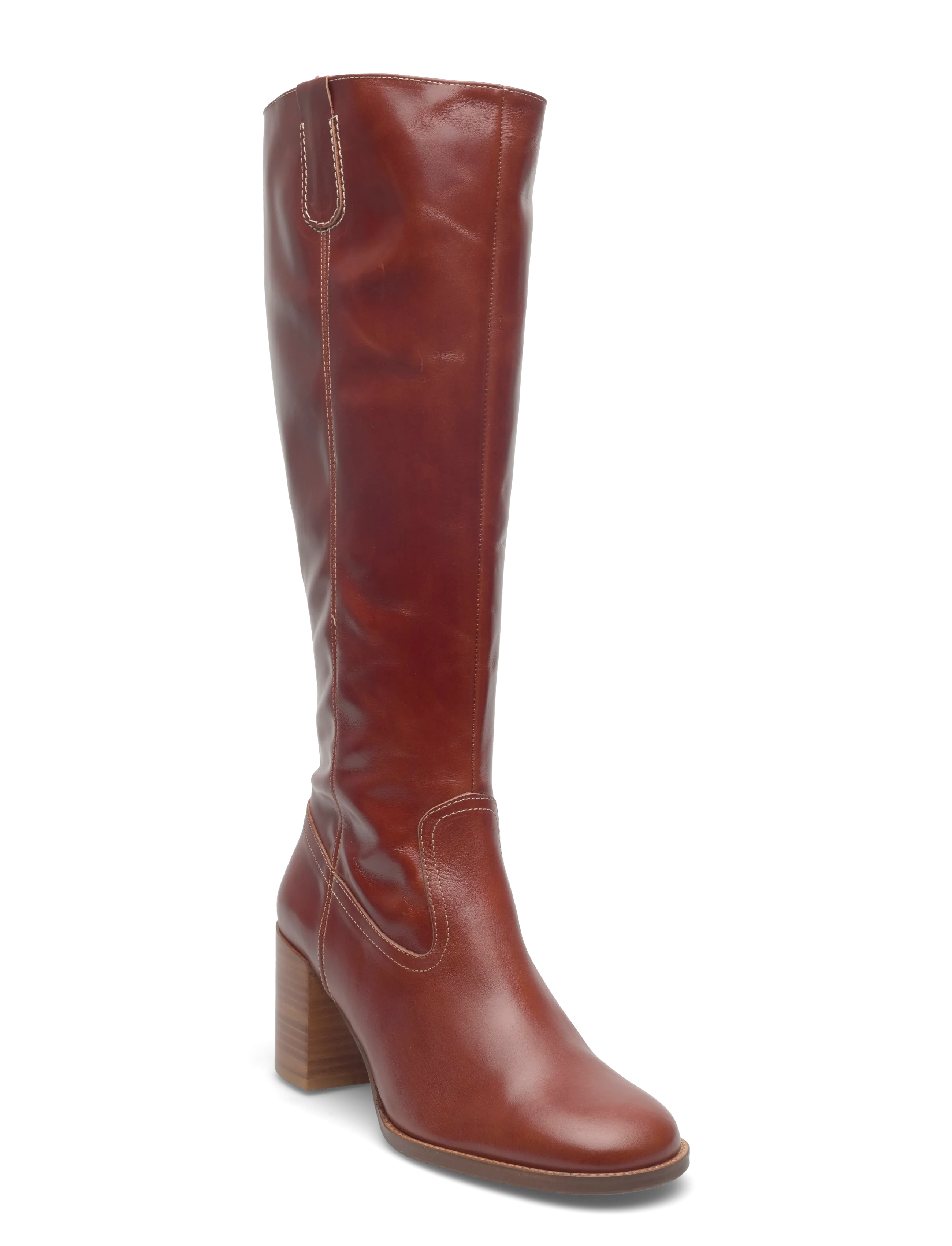 Long Boots - COGNAC GIAMAICA CALF
