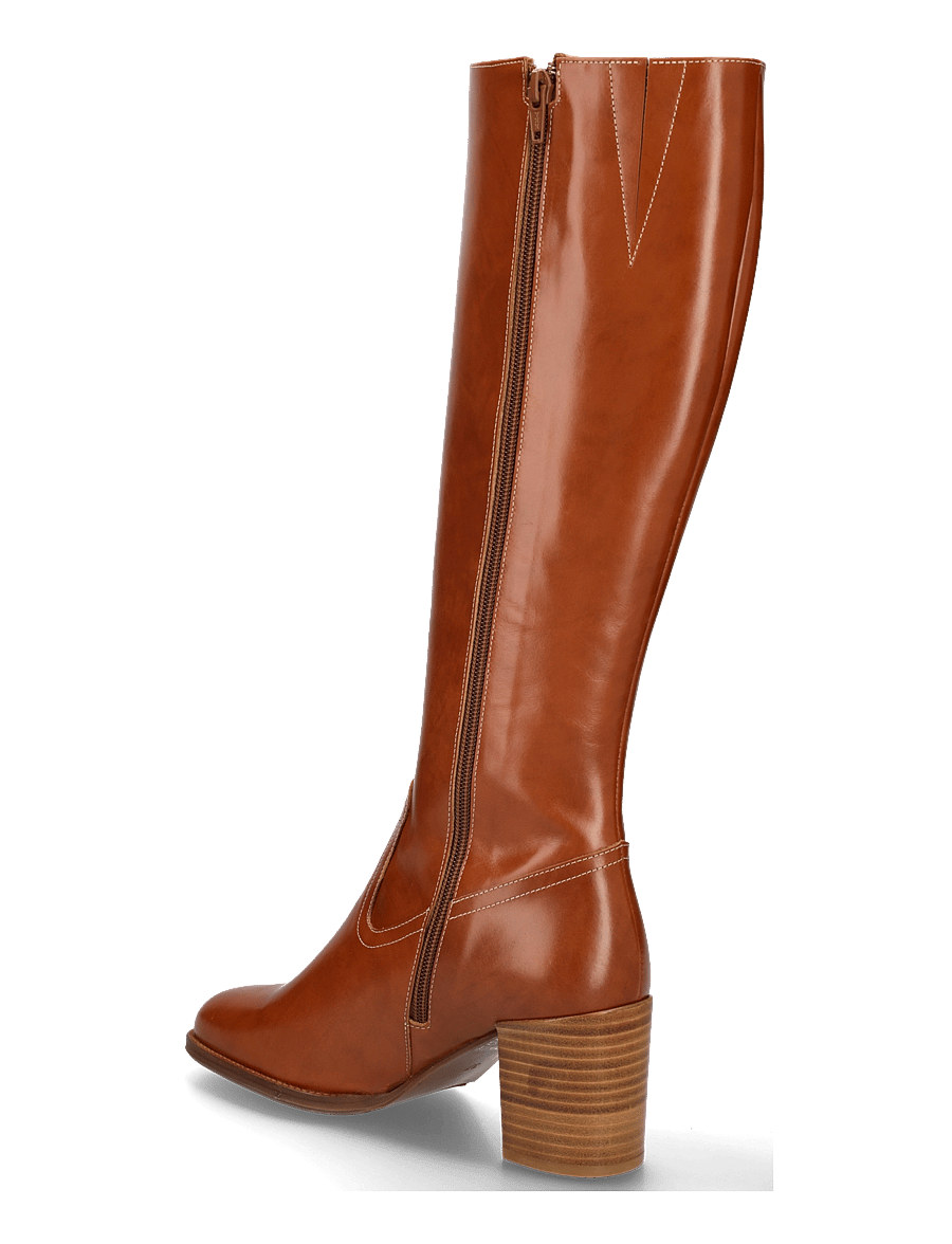 Billi Bi - Long Boots - kniehohe stiefel - cognac sierra calf - 1